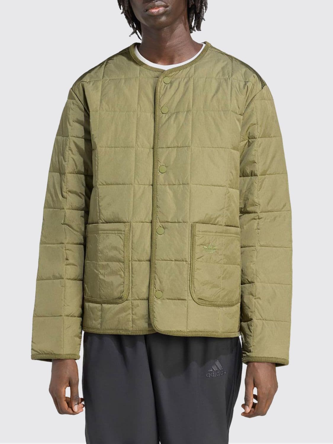 Adidas Originals Jacket Men color Green