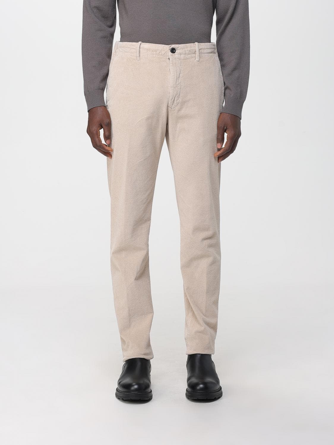 Incotex Pants Men color Beige