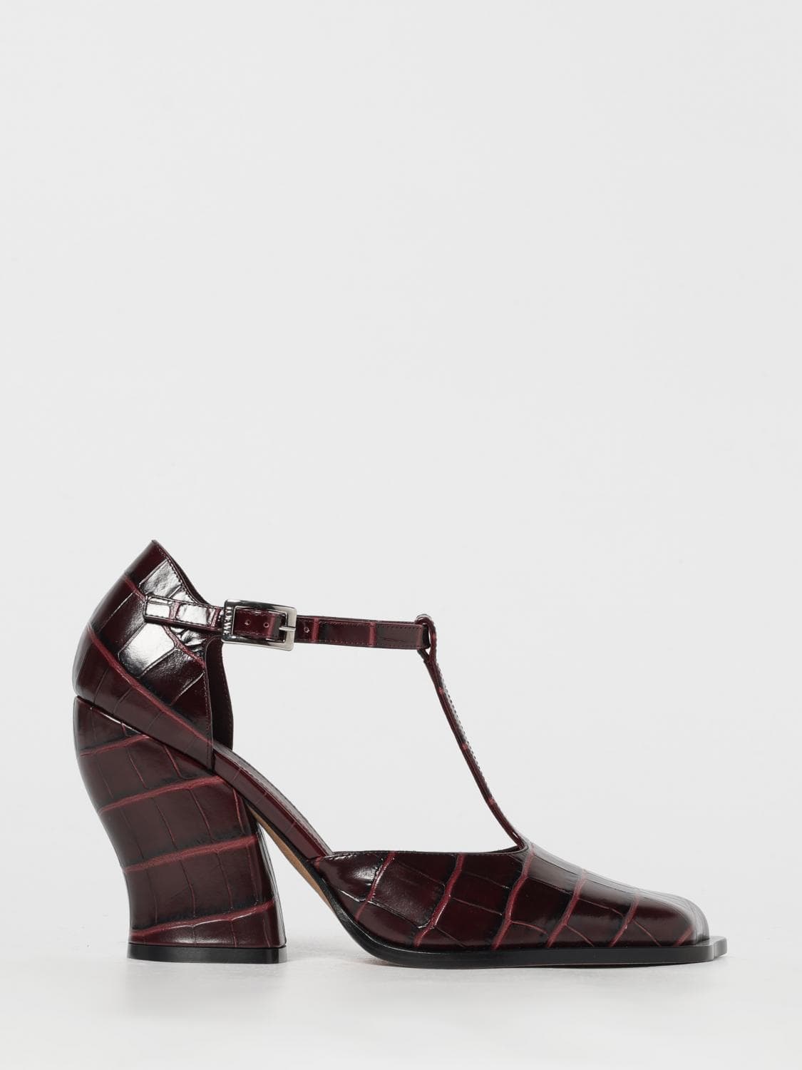 Loewe Pump Woman color Burgundy