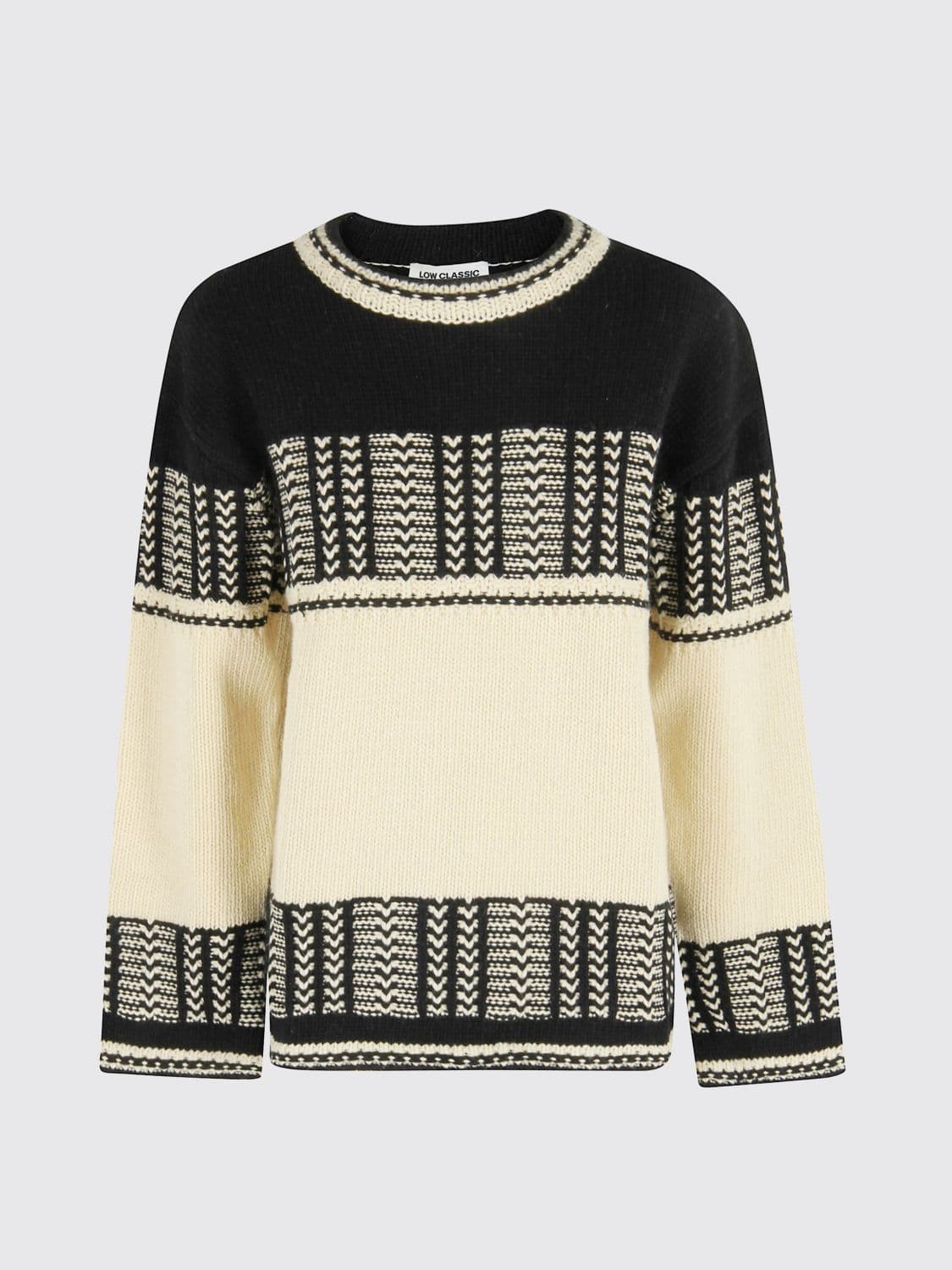 Low Classic Sweater Woman color Black