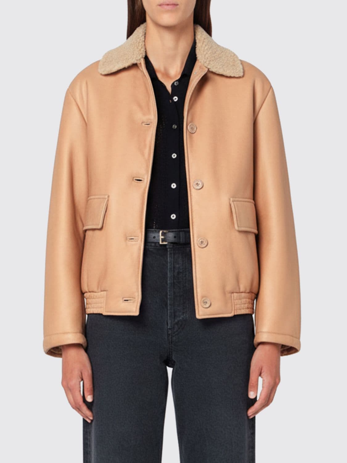 Salvatore Santoro Jacket Woman color Nude
