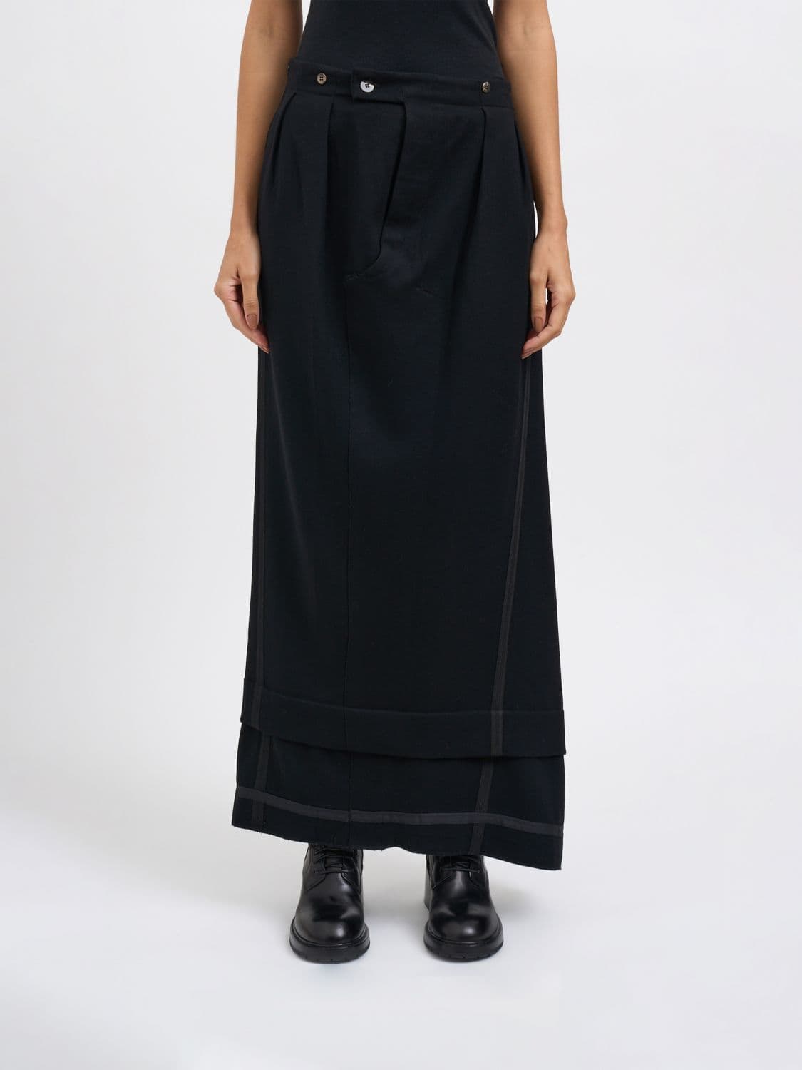 Marc Le Bihan Skirt Woman color Black