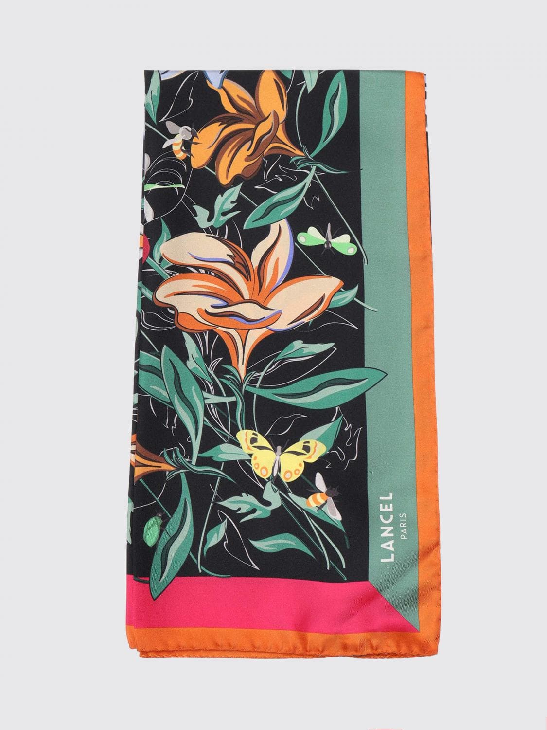 Lancel Neck Scarf Woman color Black