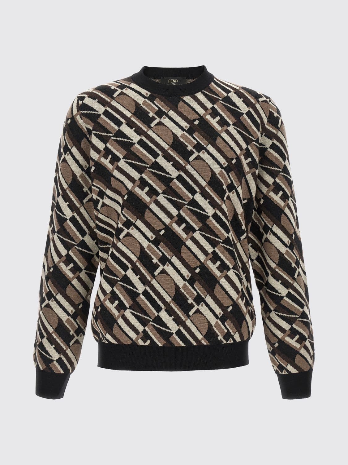 Fendi Sweater Men color Multicolor