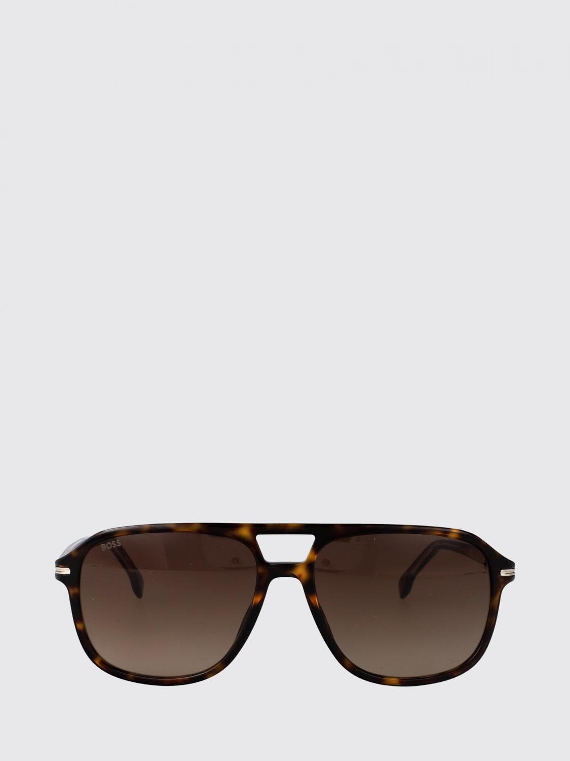 Boss Sunglasses Men color Brown