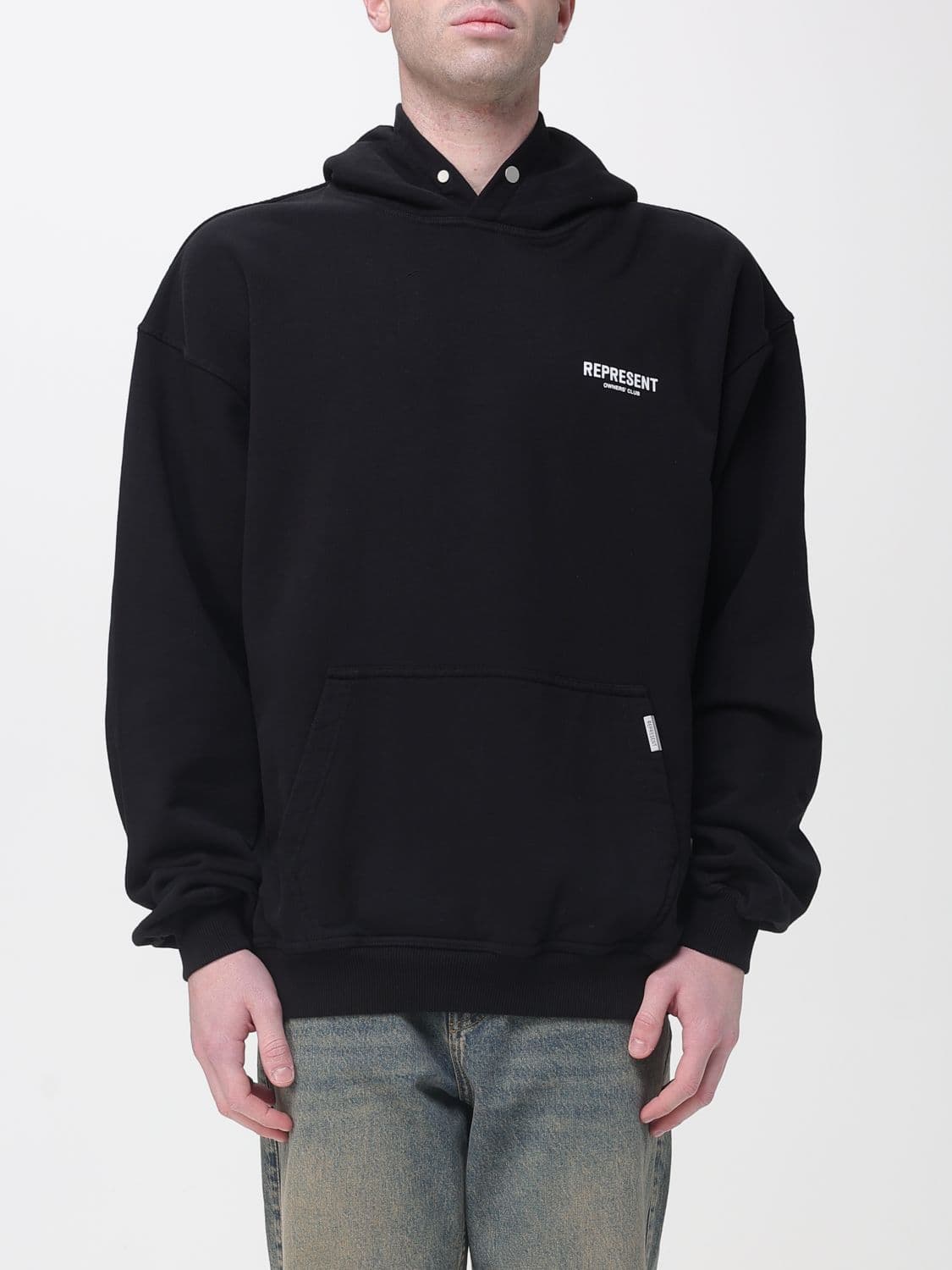 Represent Sweatshirt Men color Black