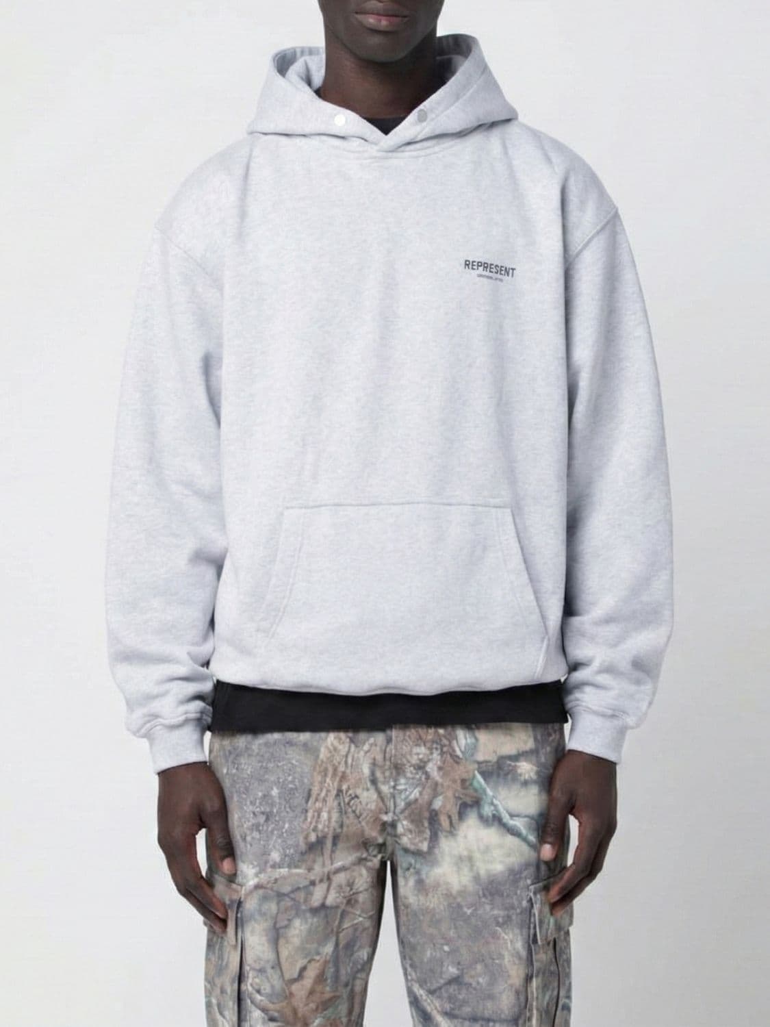 Represent Sweatshirt Men color Grey