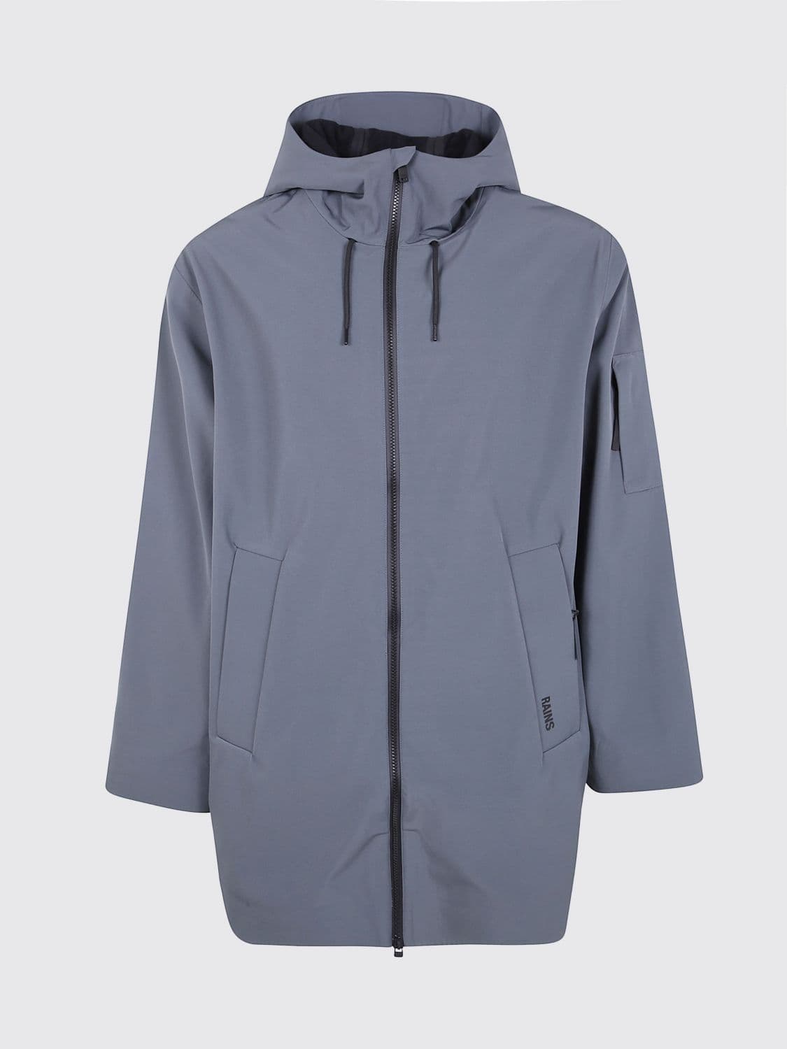 Rains Coat Men color Blue