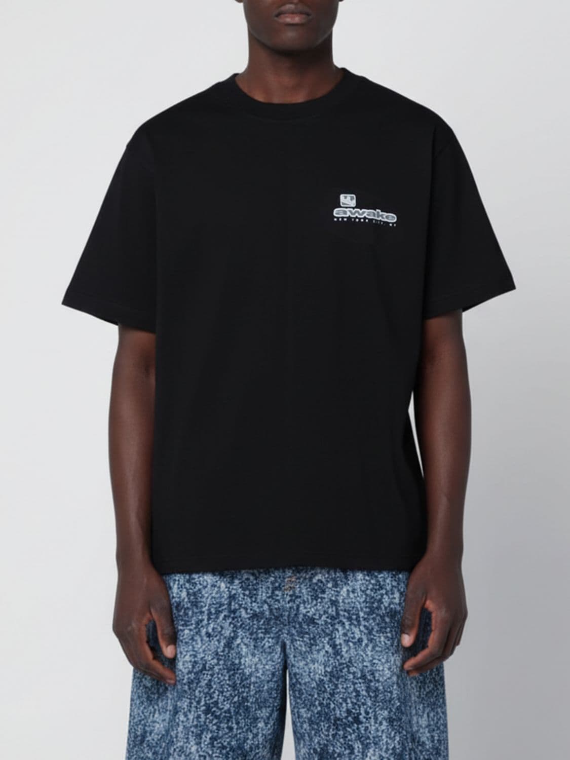 Awake Ny T-Shirt Men color Black · S