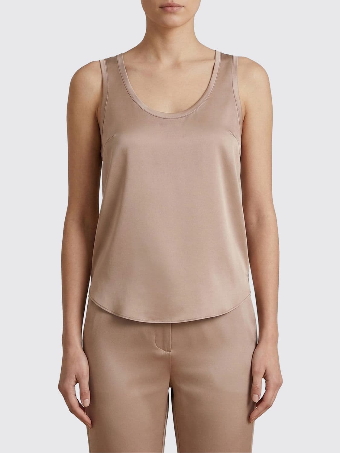 Brunello Cucinelli Top Woman color Bronze