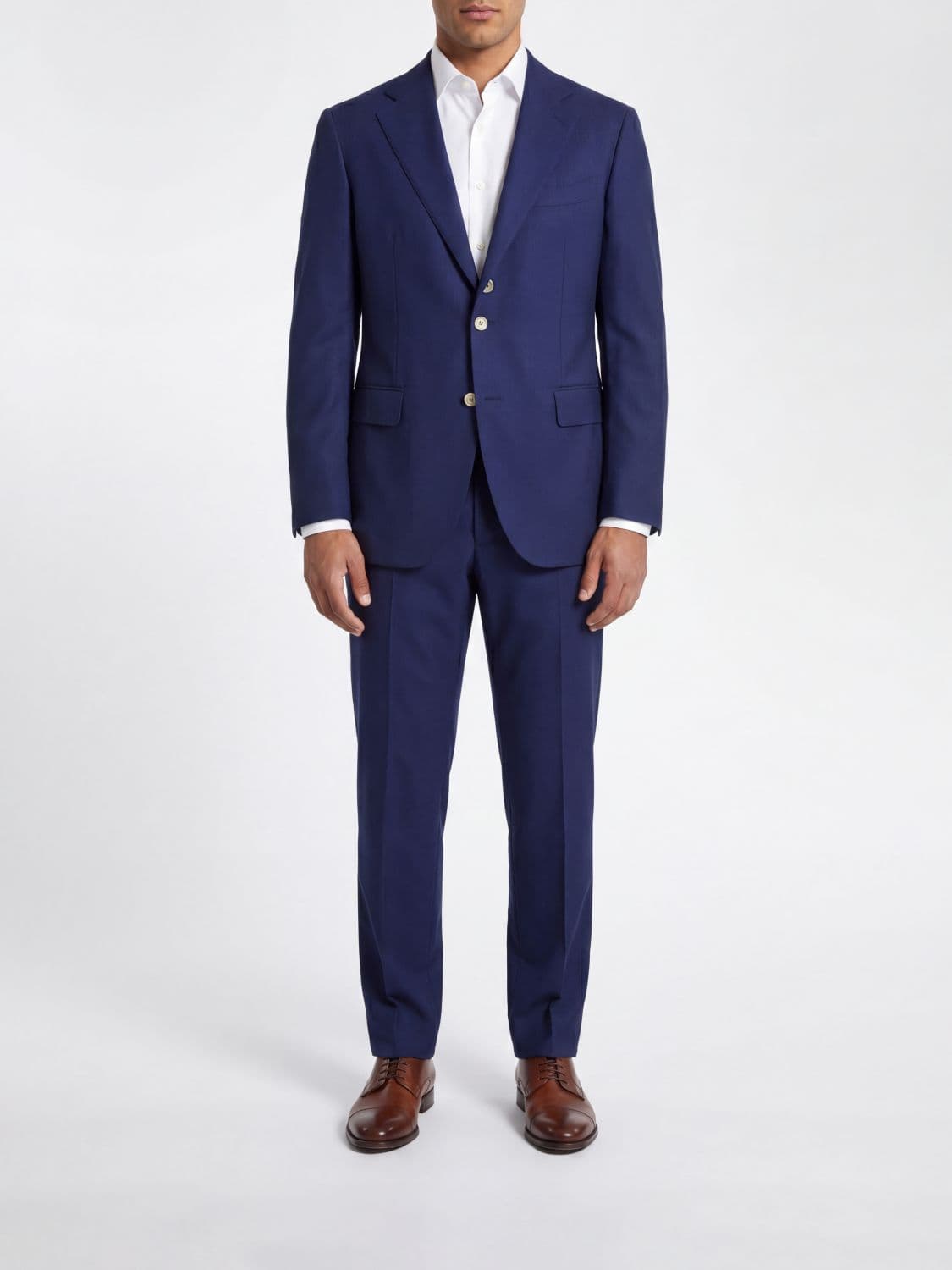 Brunello Cucinelli Suit Men color Navy