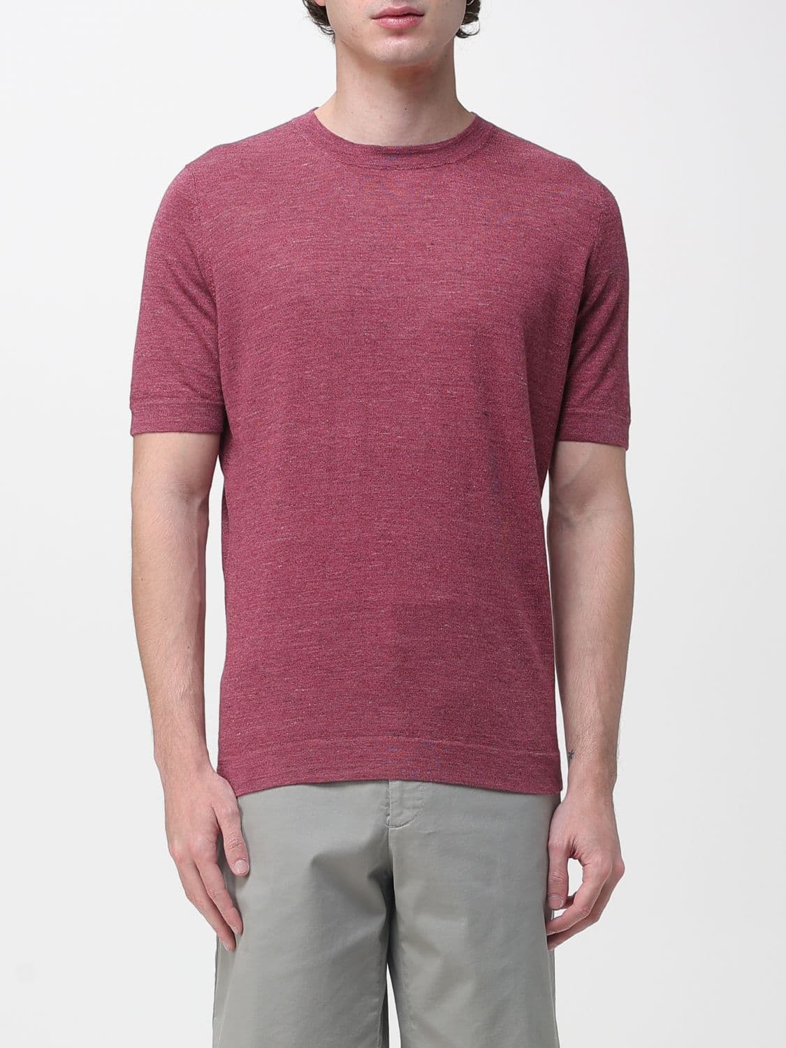 Brunello Cucinelli Sweater Men color Coral