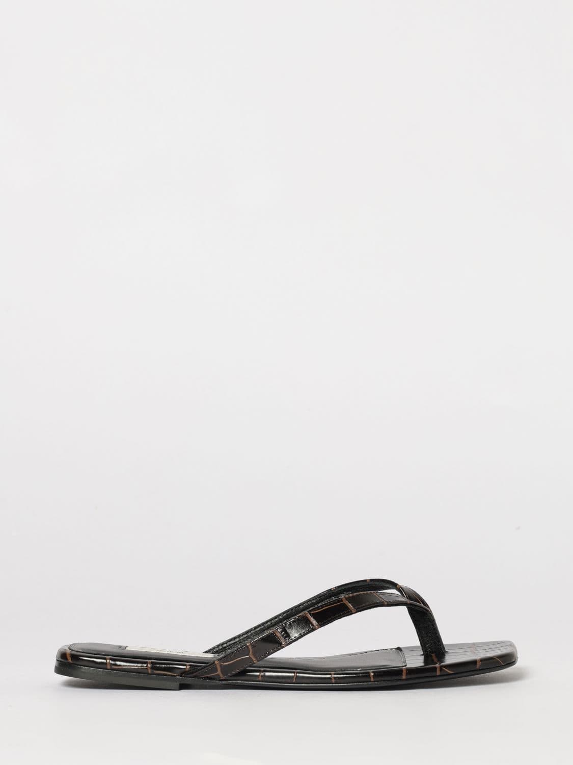 Toteme Heeled Sandal Woman color Brown · 36