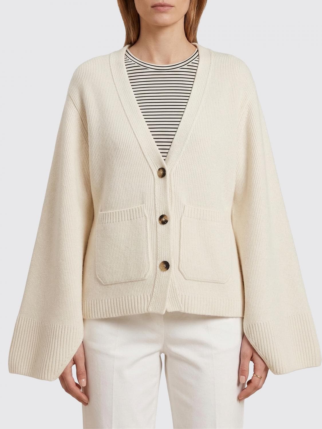 Khaite Sweater Woman color White