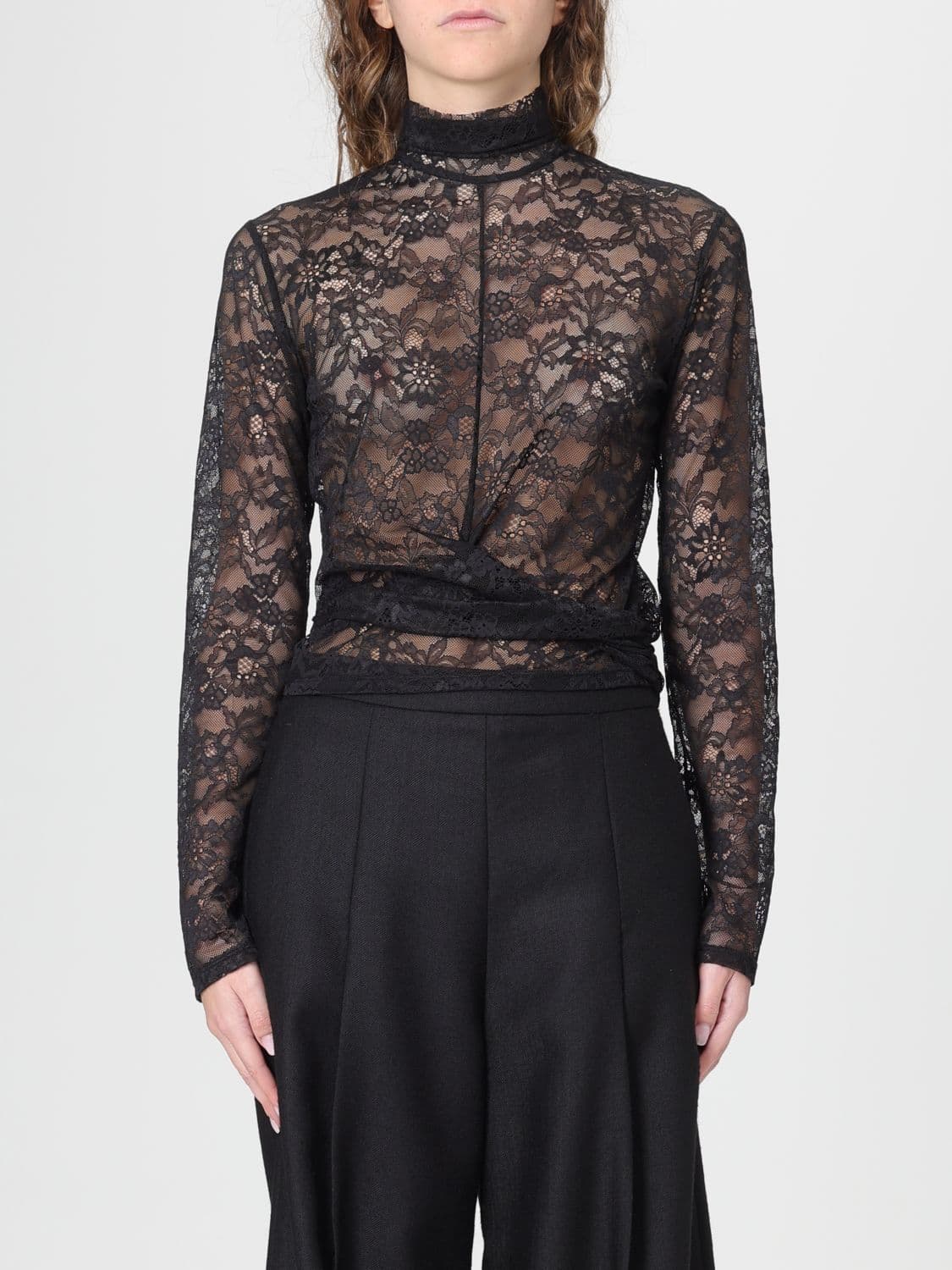Simona Corsellini Top Woman color Black