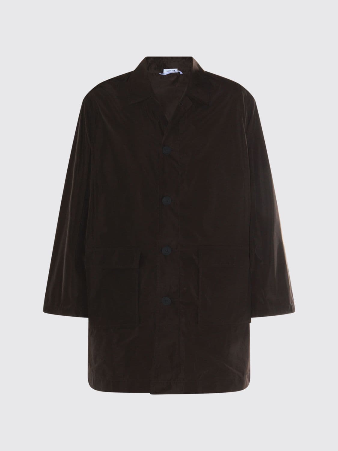 Thom Browne Coat Men color Grey