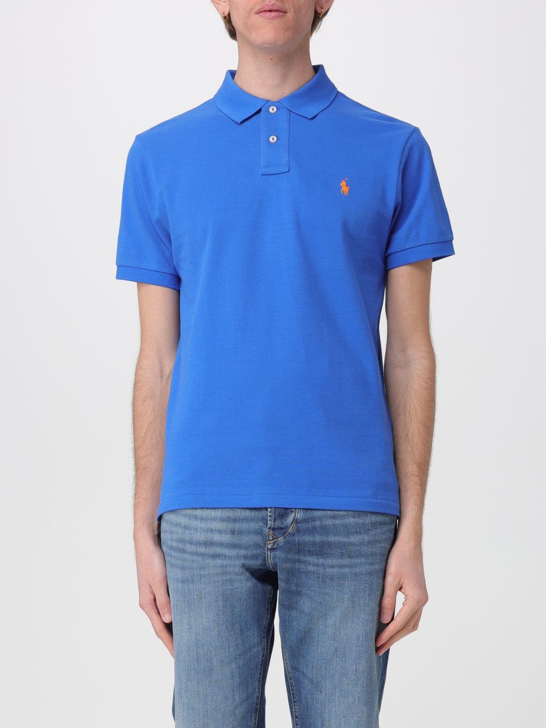 Polo Ralph Lauren Polo Shirt Men color Ink · M