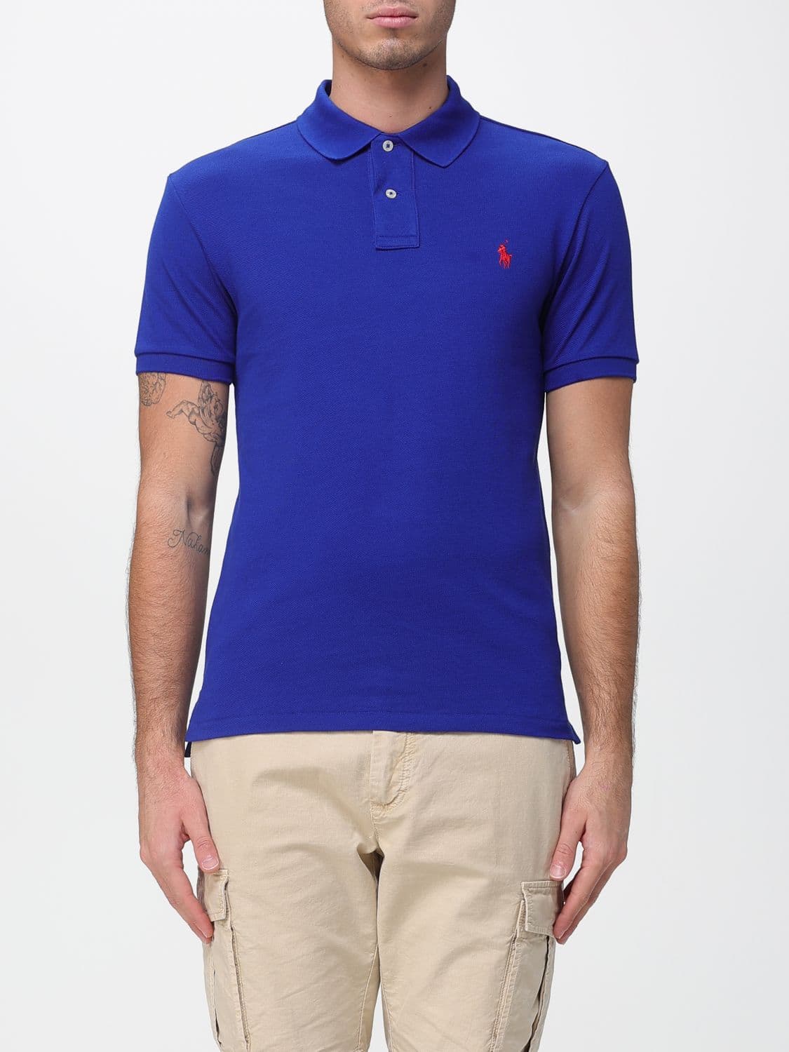 Polo Ralph Lauren Polo Shirt Men color Blue 1