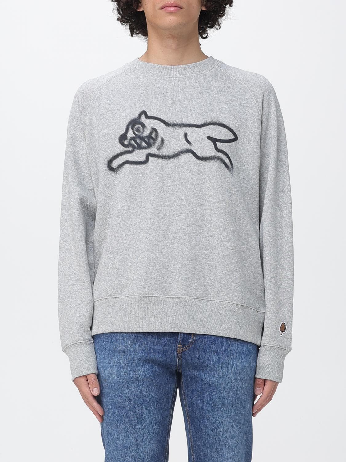 Icecream Sweatshirt Men color Grey