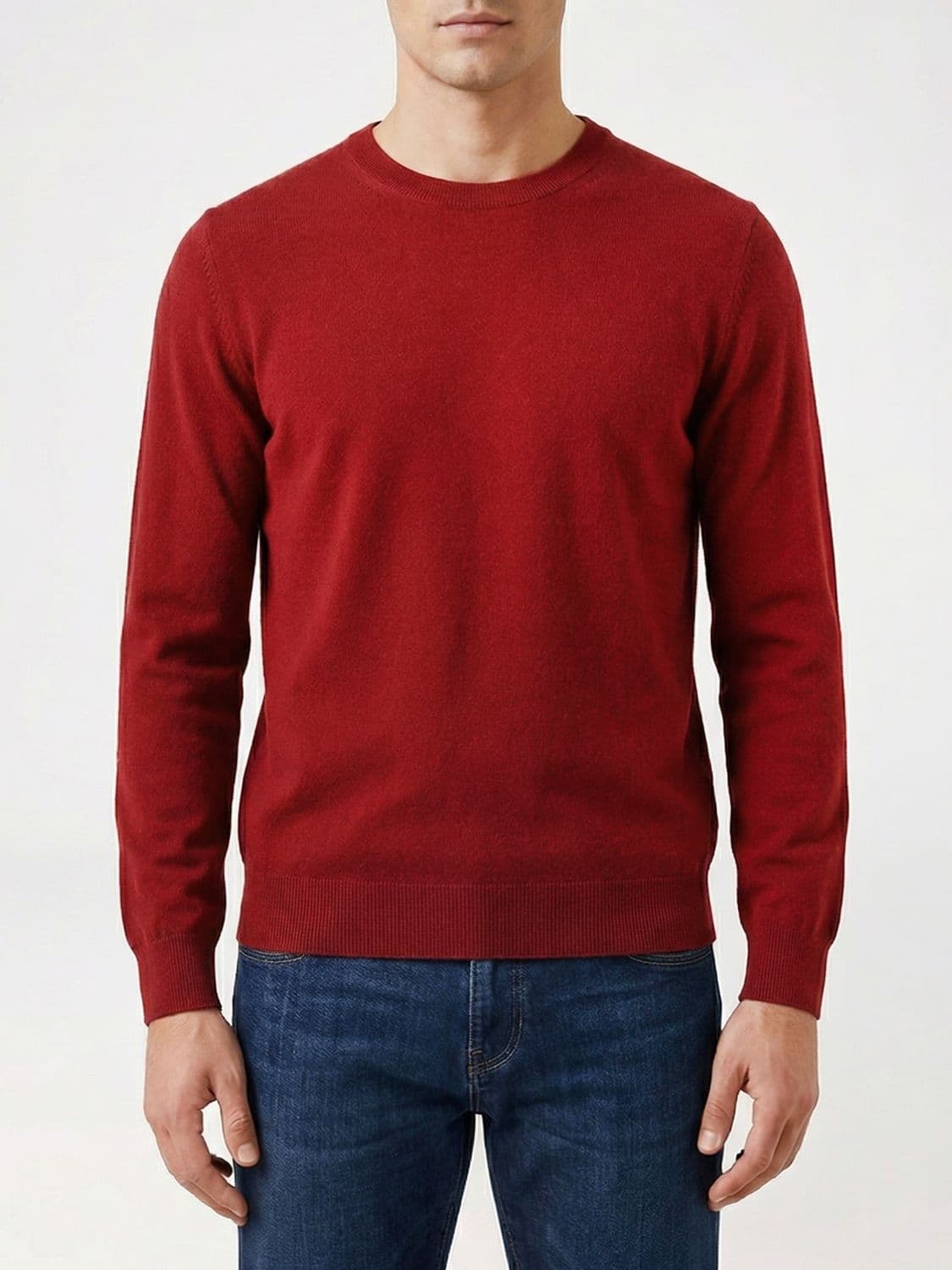 Brunello Cucinelli Sweater Men color Cherry · 54