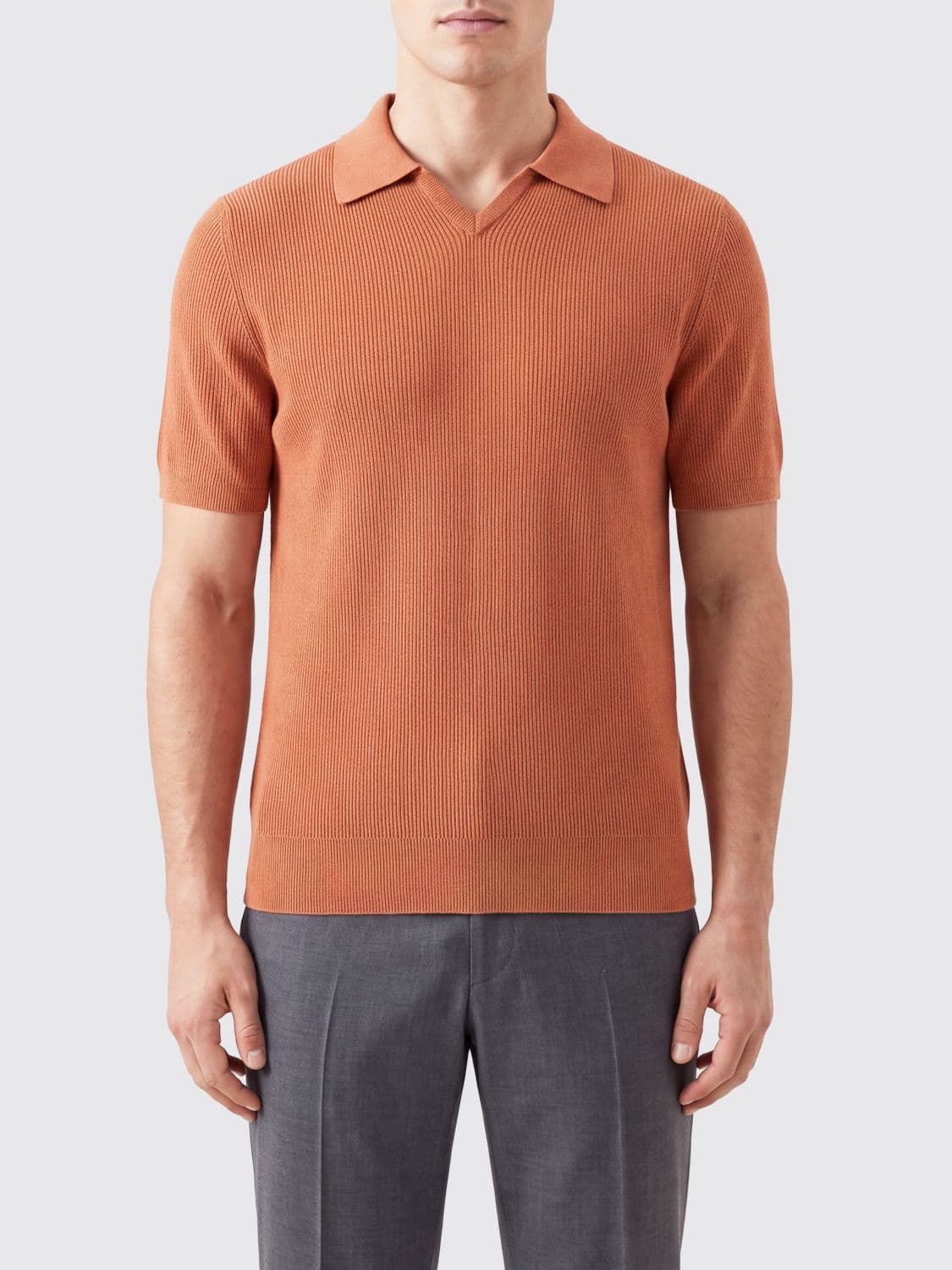 Brunello Cucinelli Sweater Men color Orange · 50
