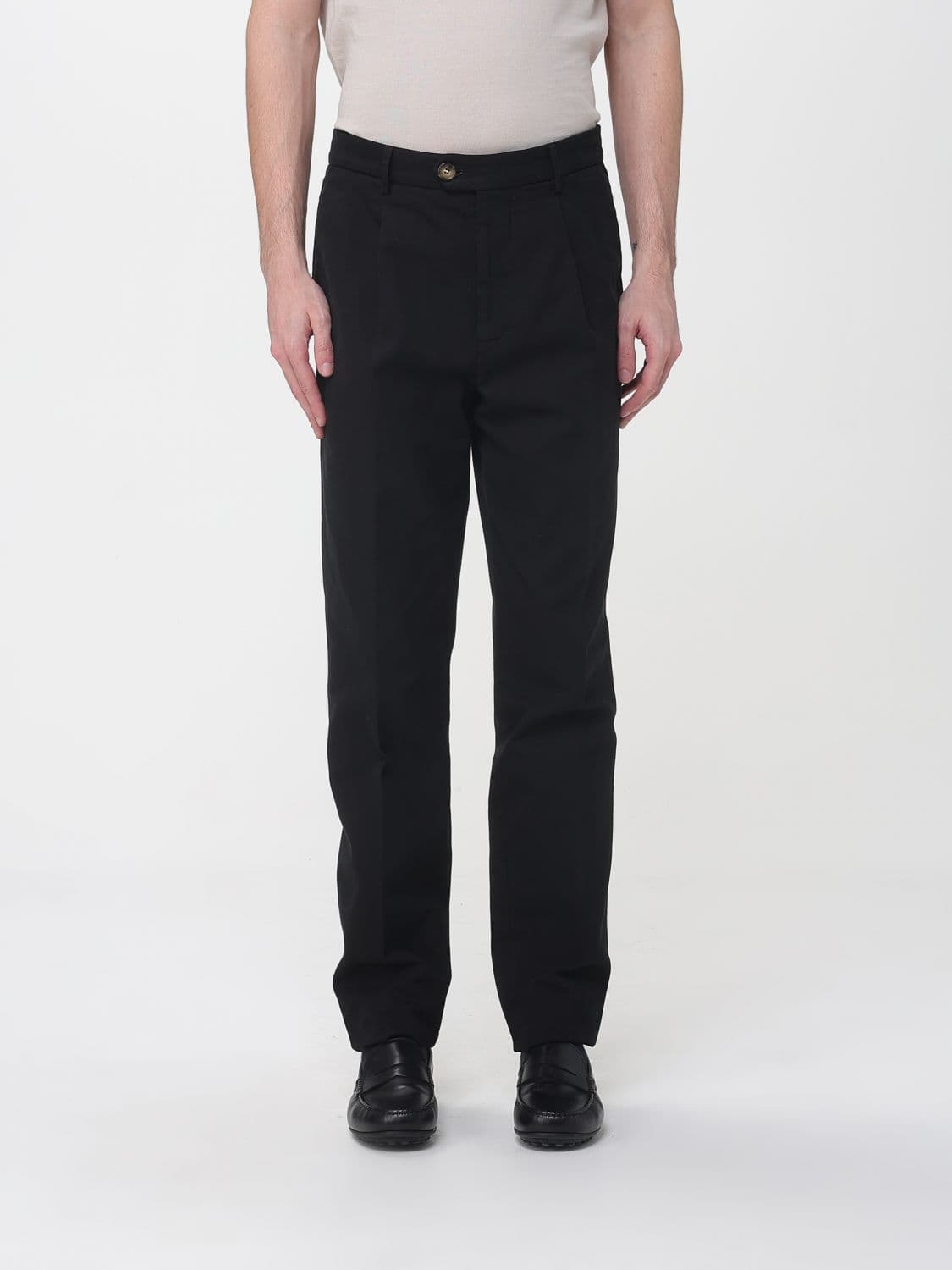 Brunello Cucinelli Pants Men color Black