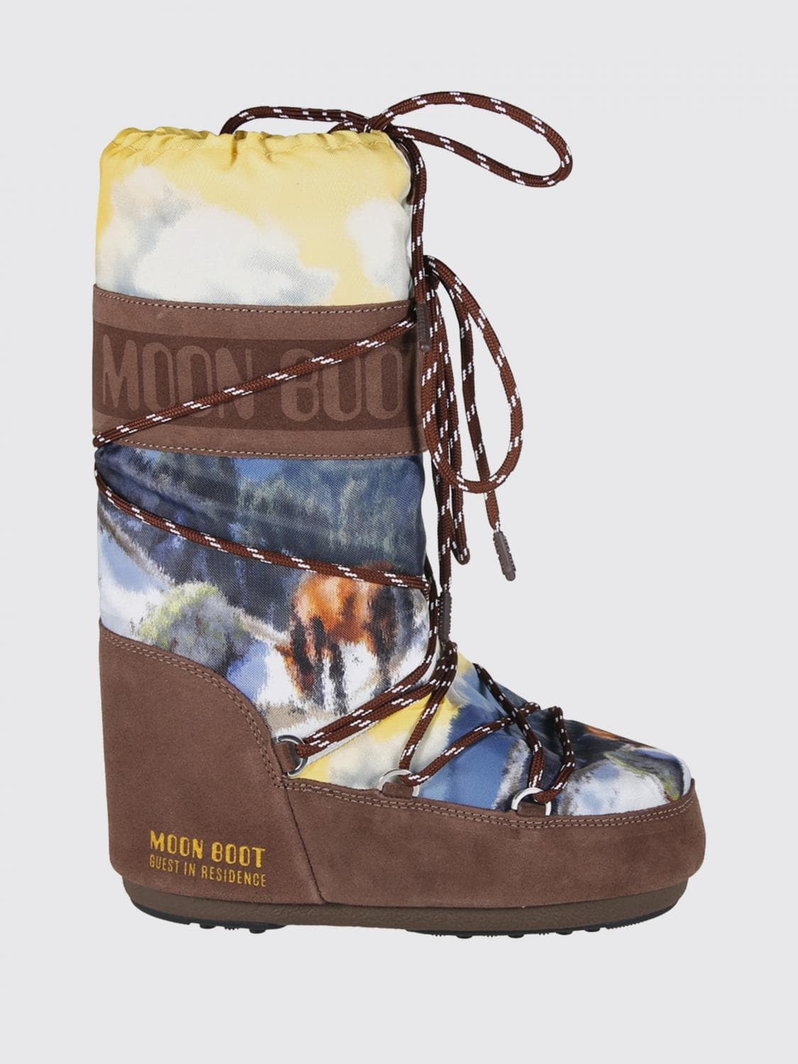 Moon Boot Boots Woman color Cocoa