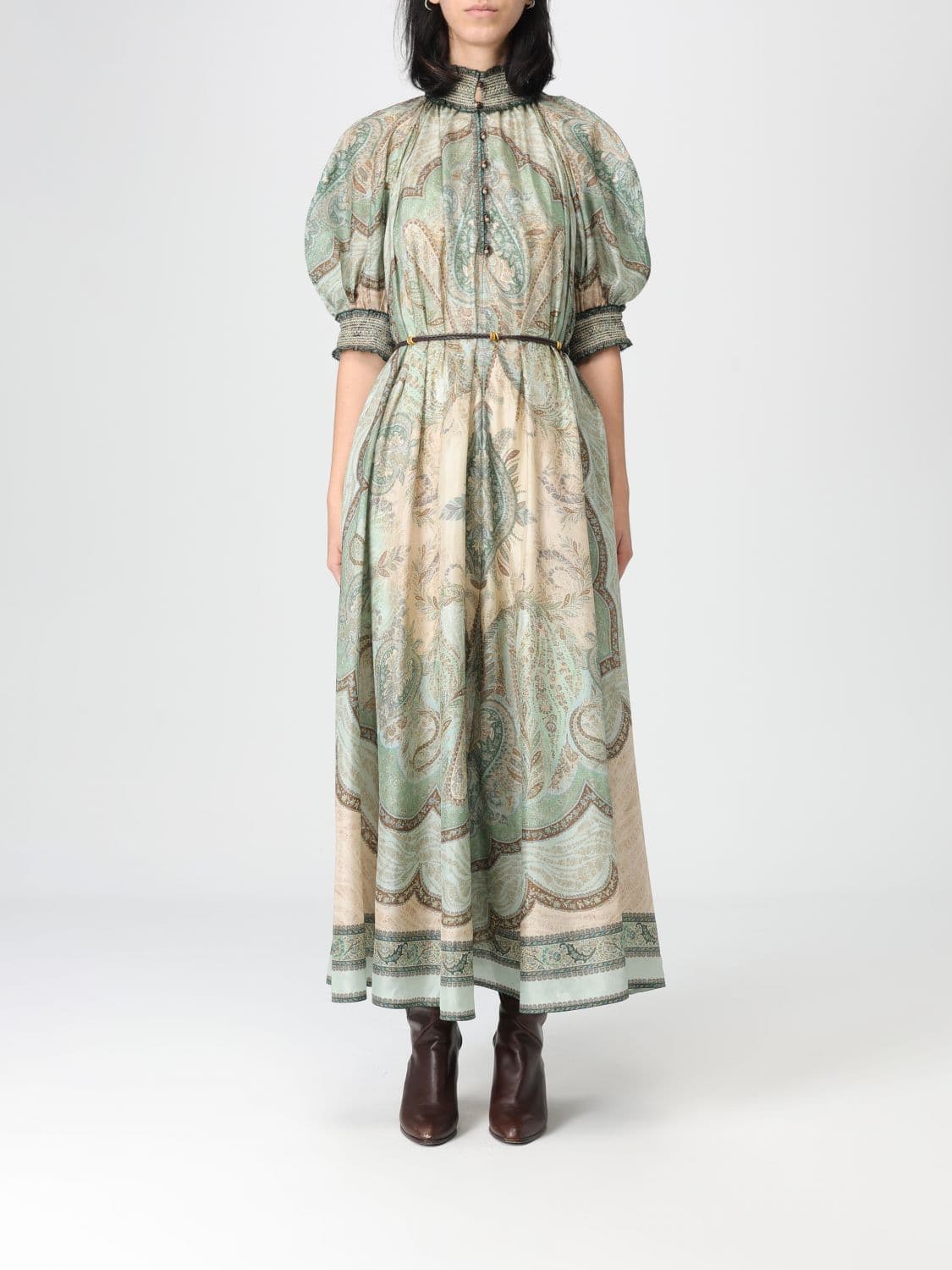 Zimmermann Dress Woman color Green · 3