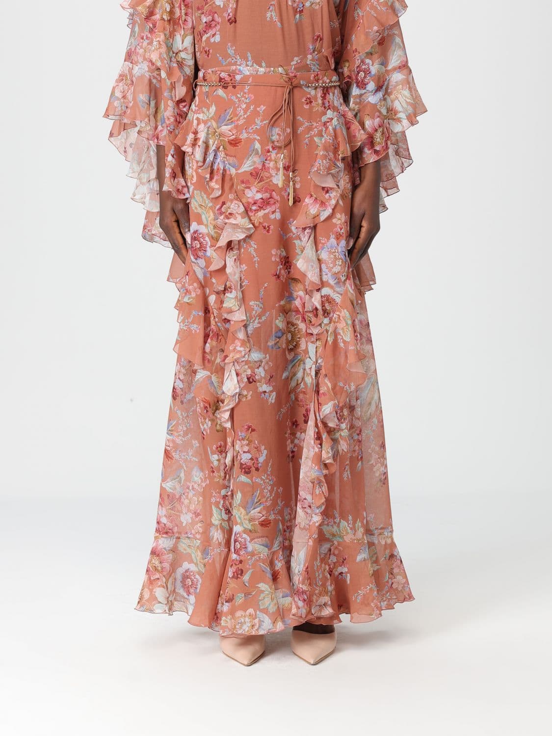 Zimmermann Skirt Woman color Orange