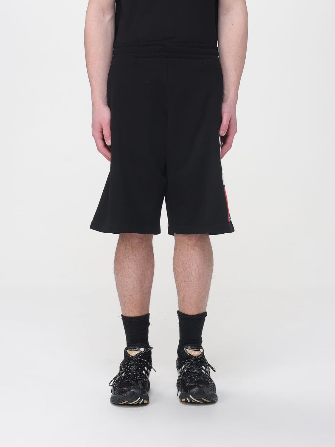 Diesel Shorts Men color Black