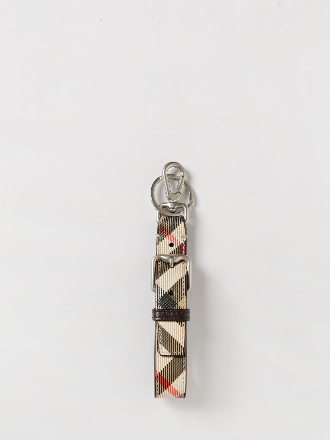 Burberry Keyring Men color Grey