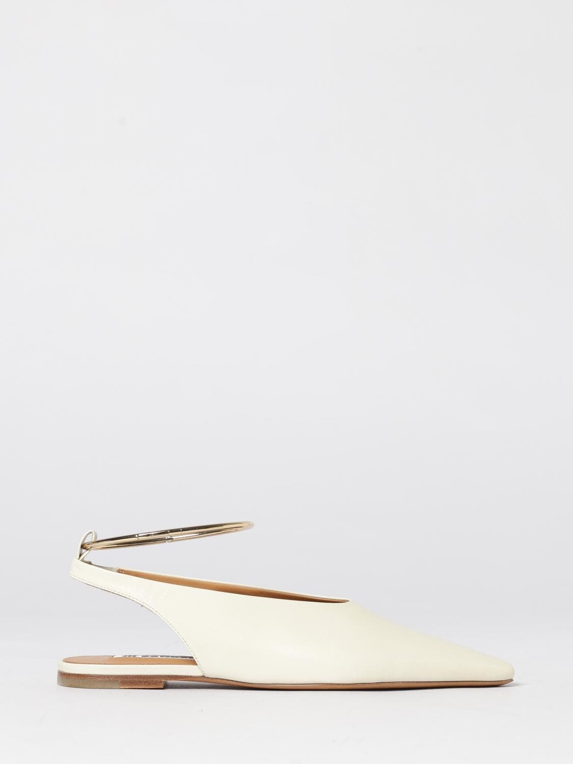 Jil Sander Ballet Flat Woman color White