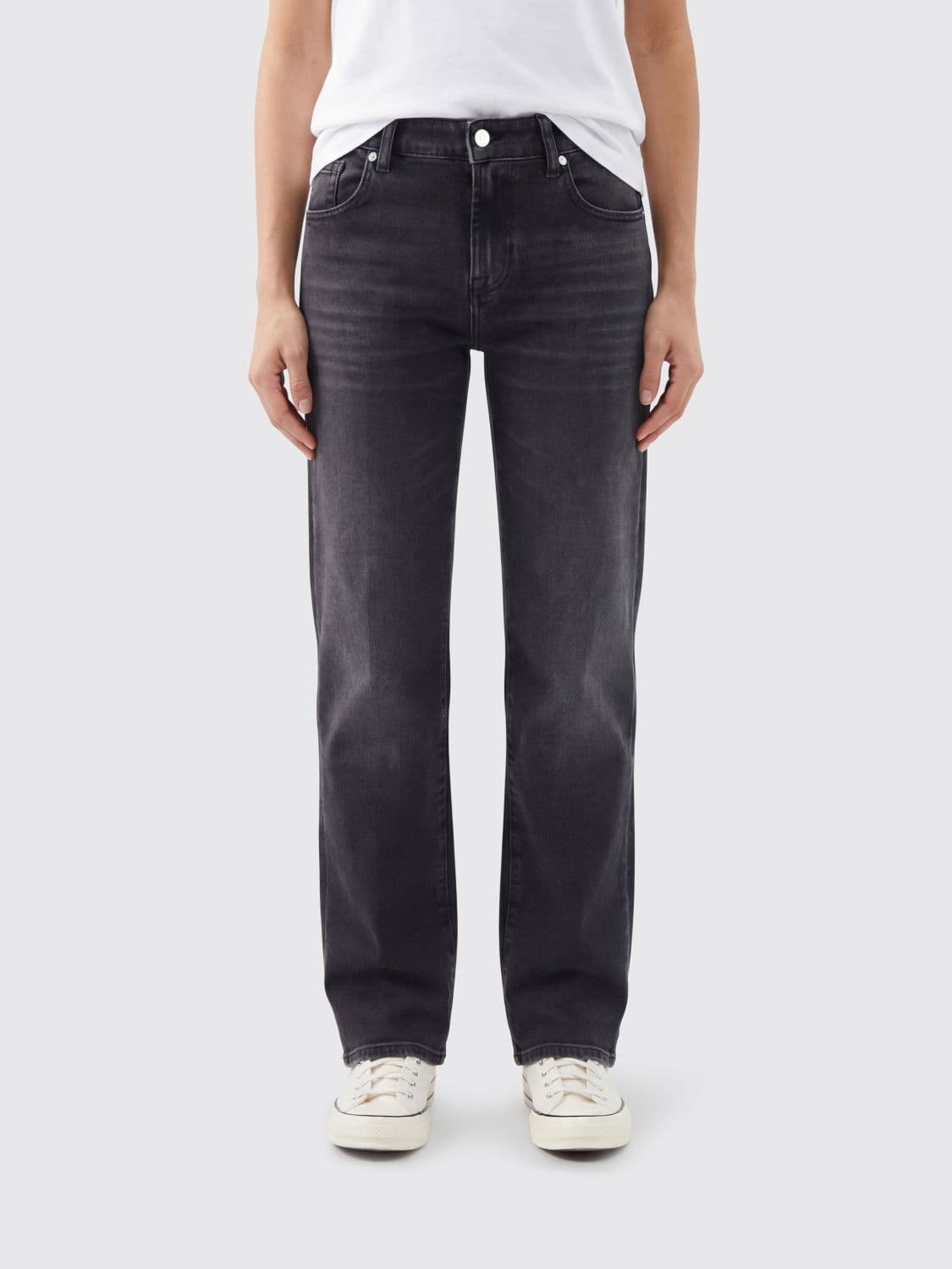 7 For All Mankind Jeans Woman color Denim