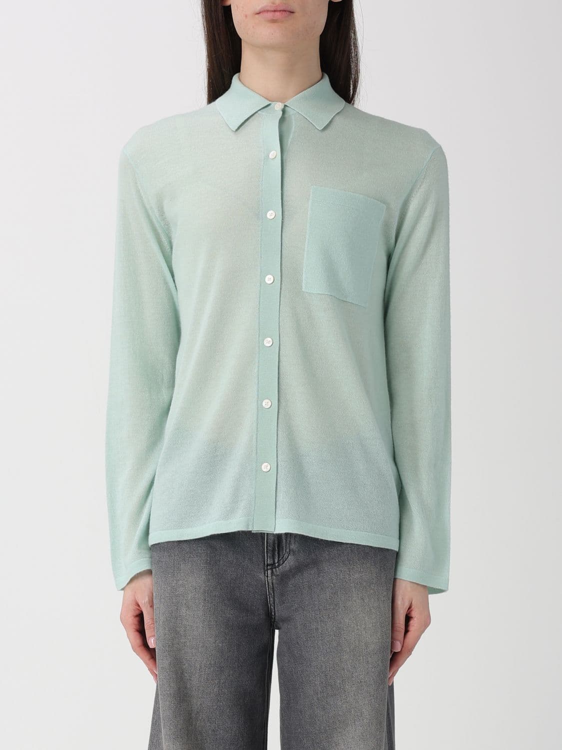 Guest In Residence Shirt Woman color Water