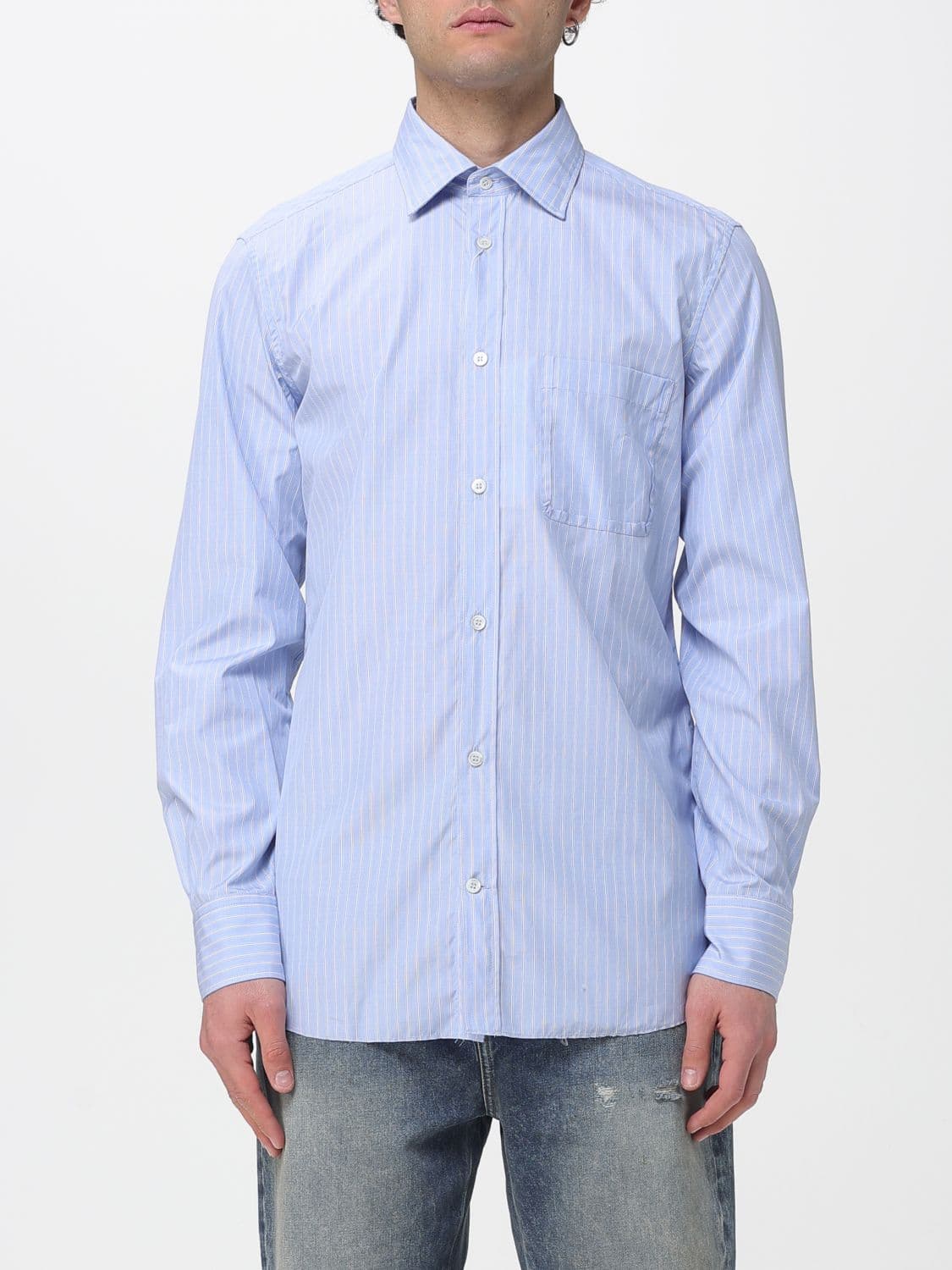 Maison Margiela Shirt Men color Blue