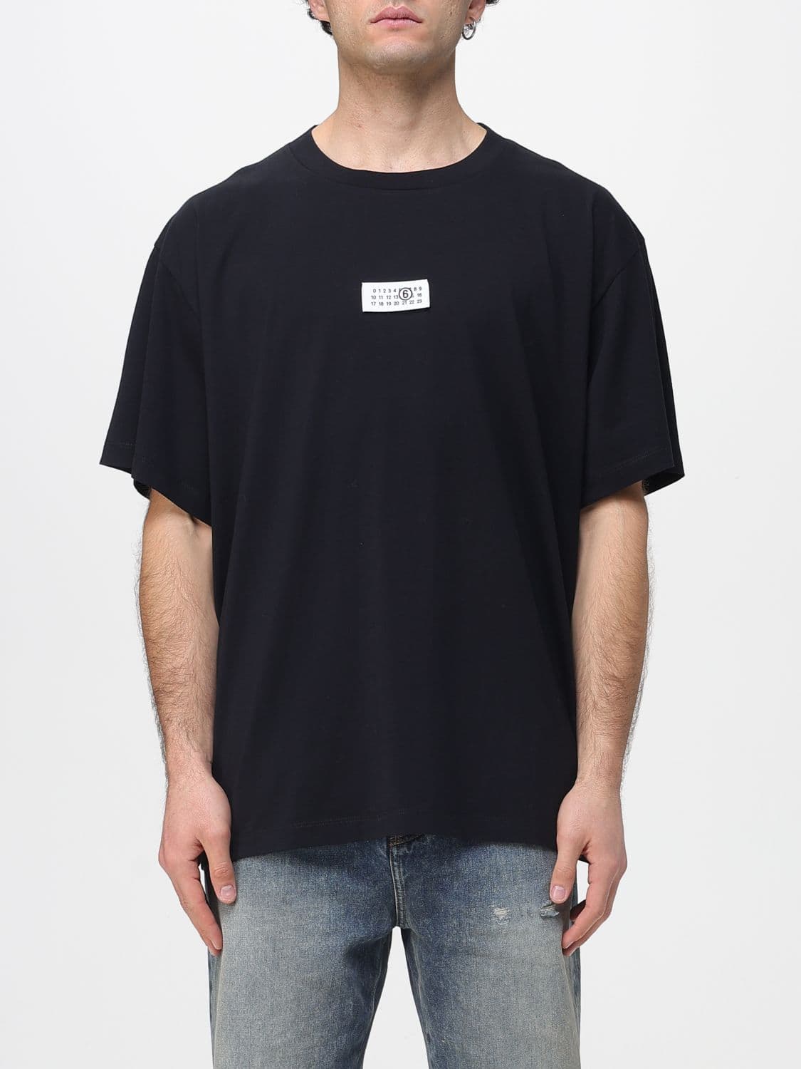 Mm6 Maison Margiela T-Shirt Men color Black