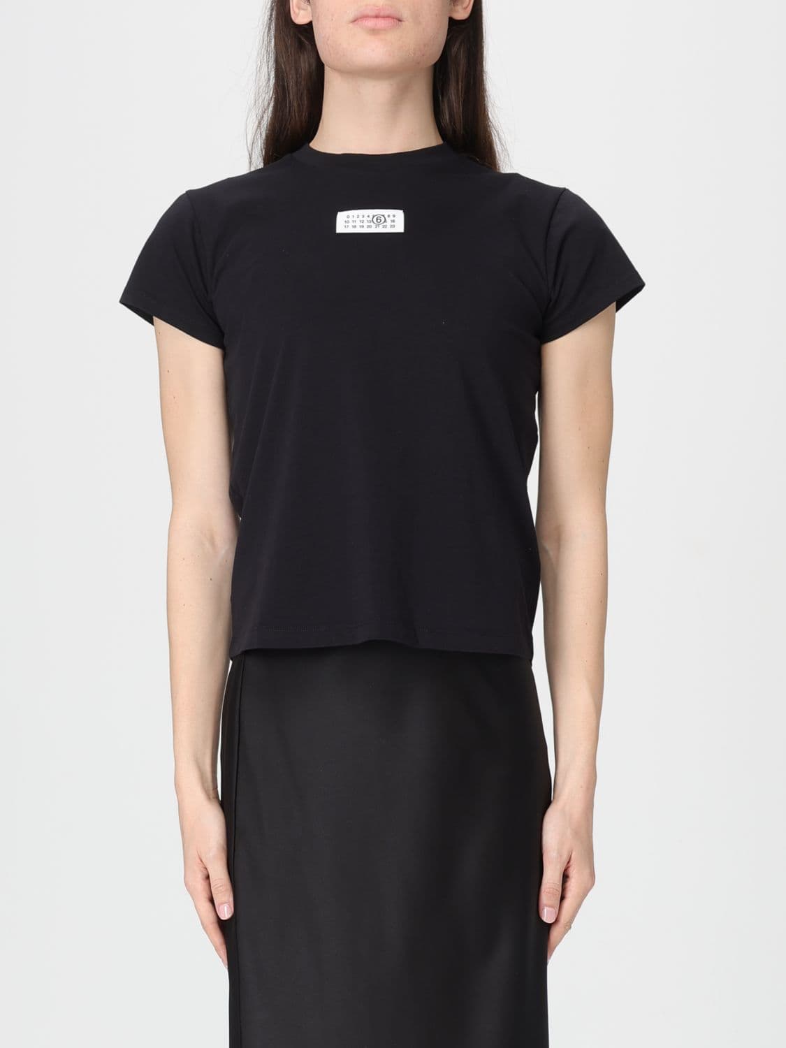 Mm6 Maison Margiela T-Shirt Woman color Black
