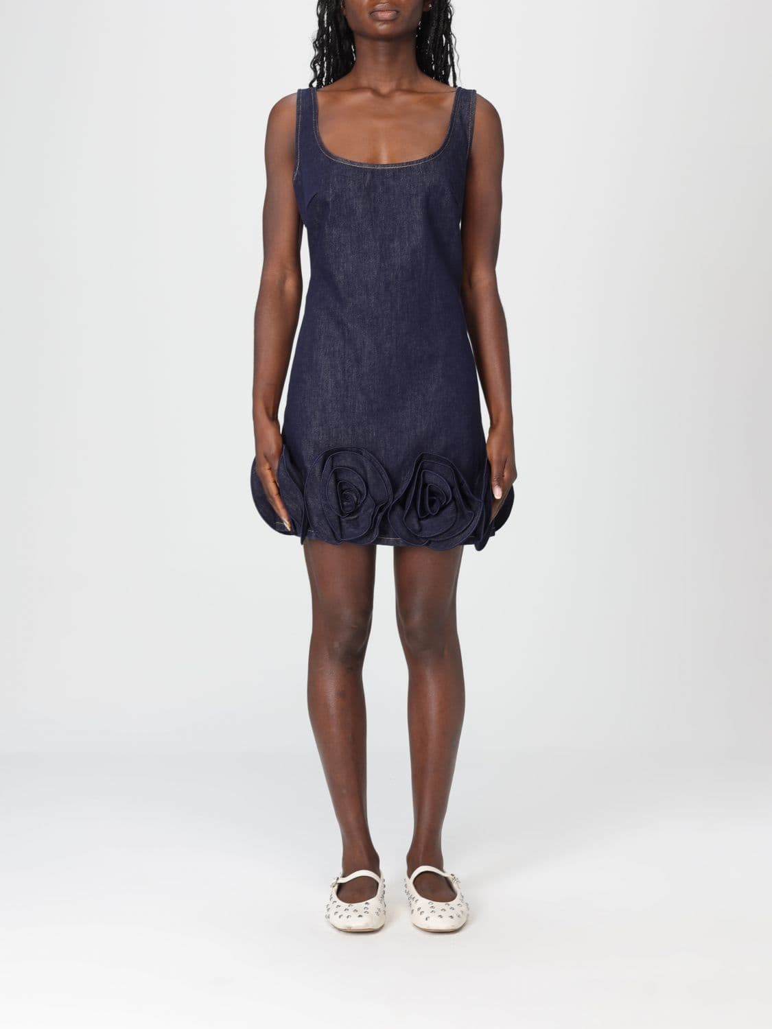 Self-Portrait Dress Woman color Blue