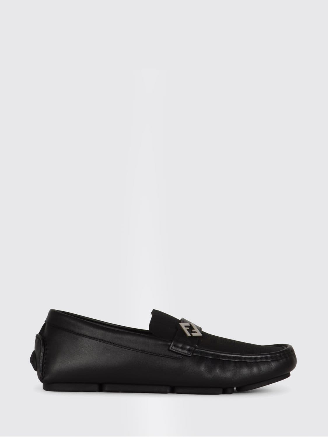 Fendi Loafers Men color Black