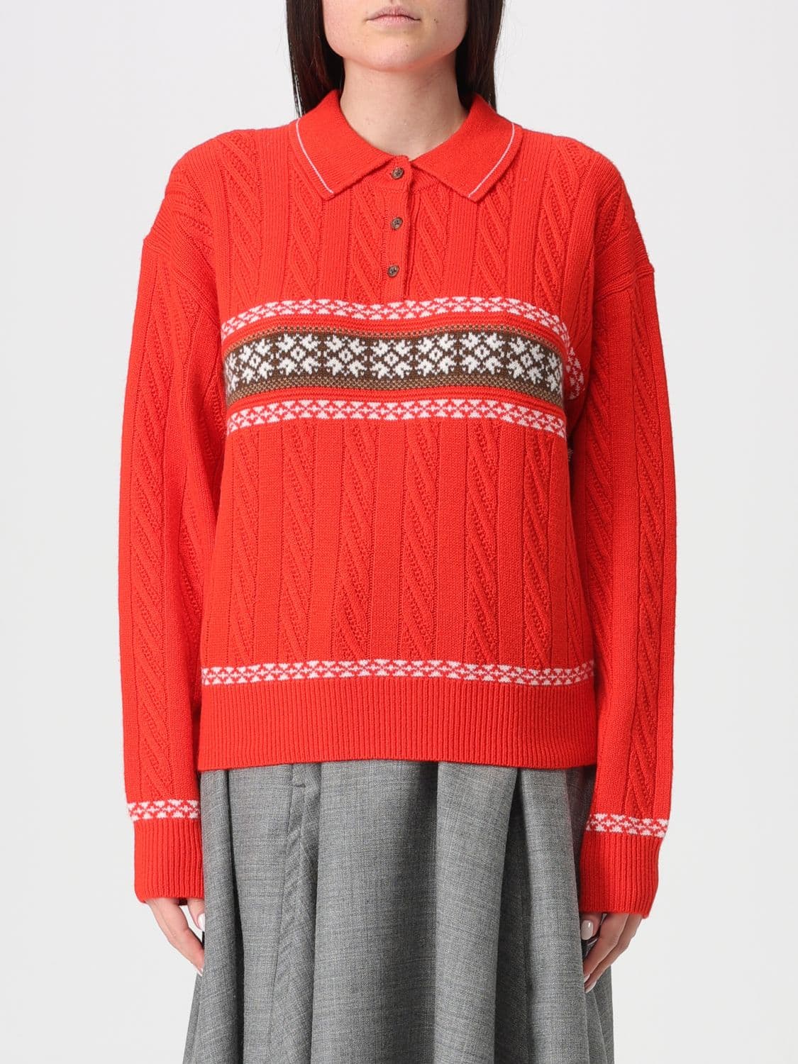 Guest In Residence Sweater Woman color Red