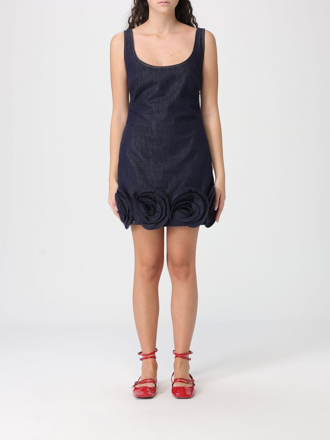 Self-Portrait Dress Woman color Blue