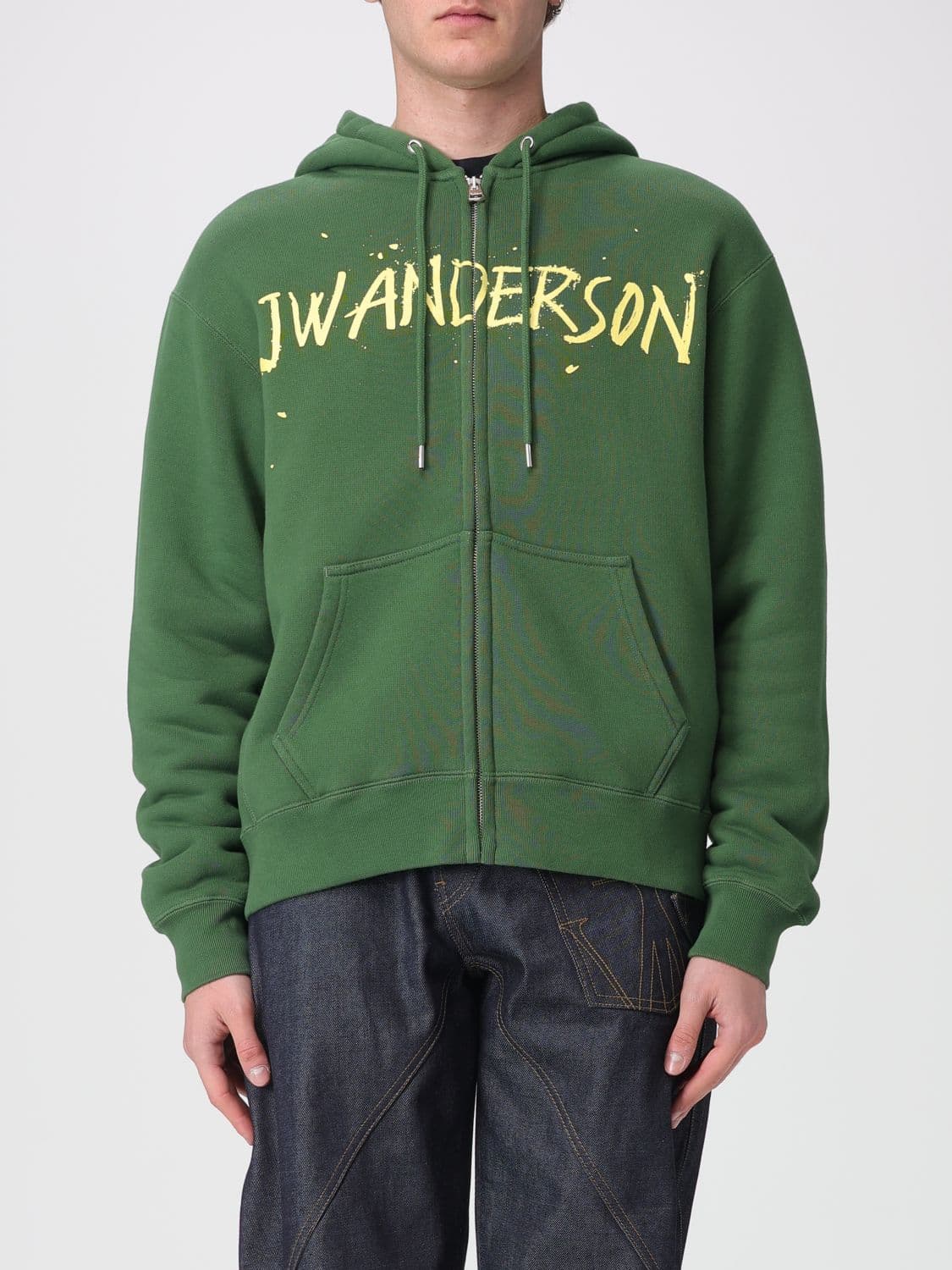 Jw Anderson Sweatshirt Men color Green