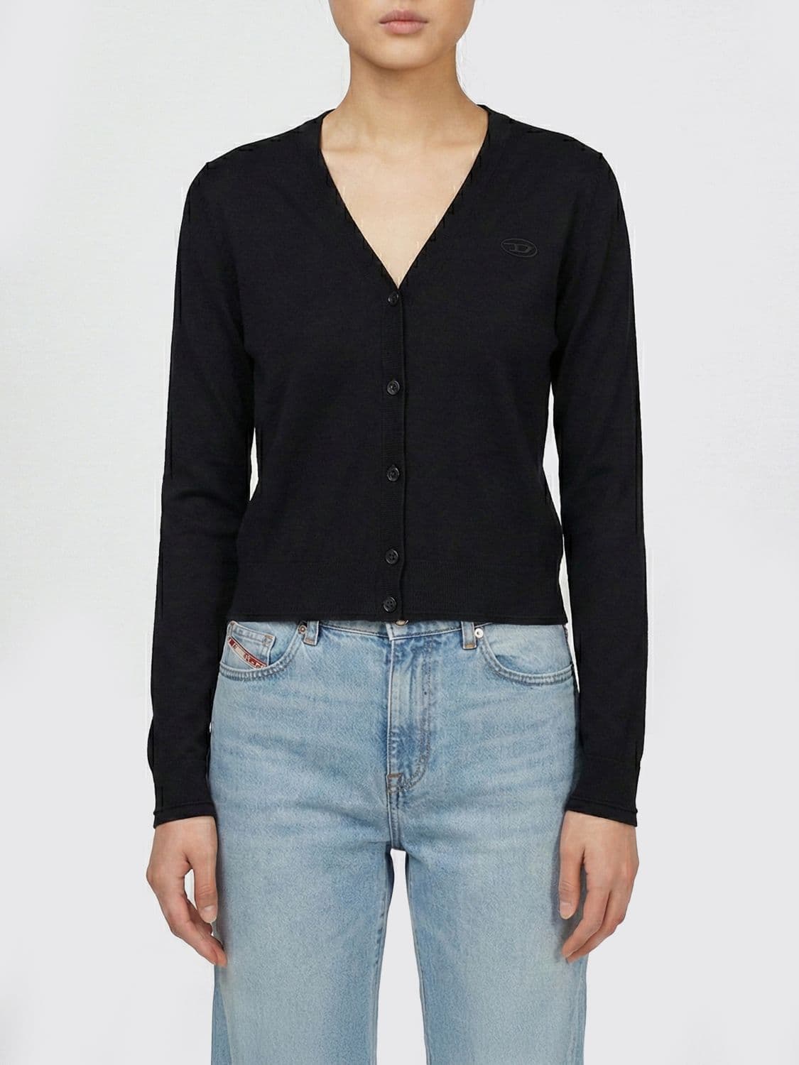 Diesel Sweater Woman color Black