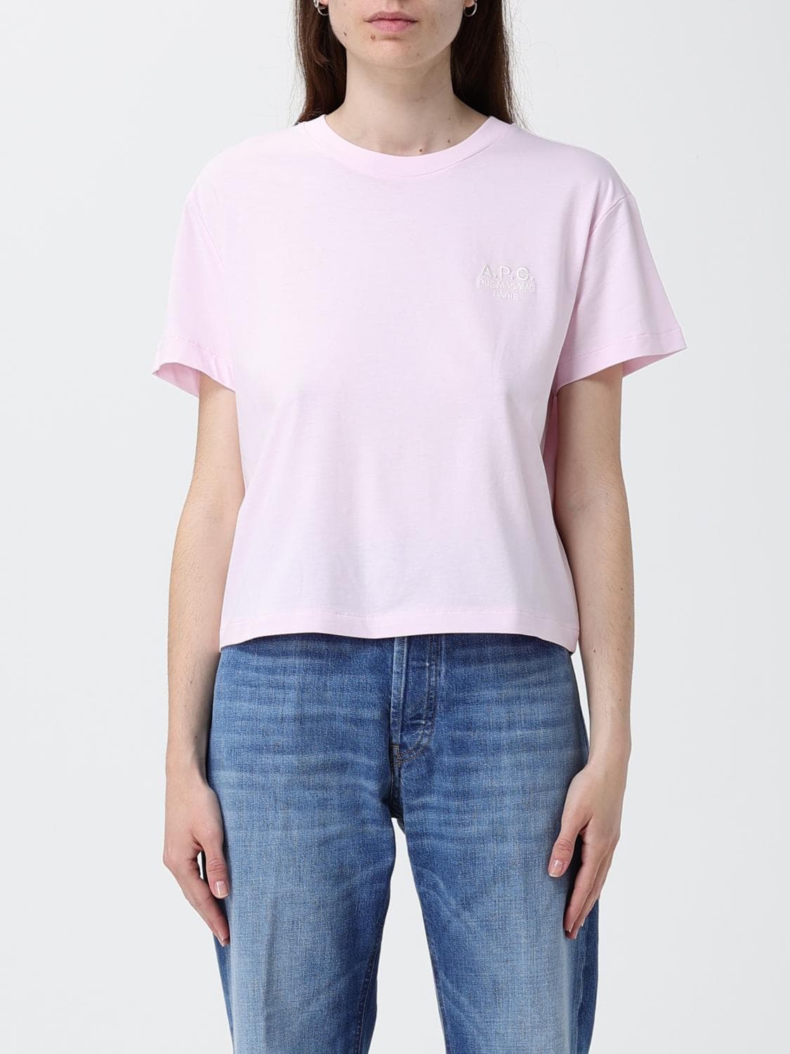 A.p.c. A. P.C. T-Shirt Woman color Pink