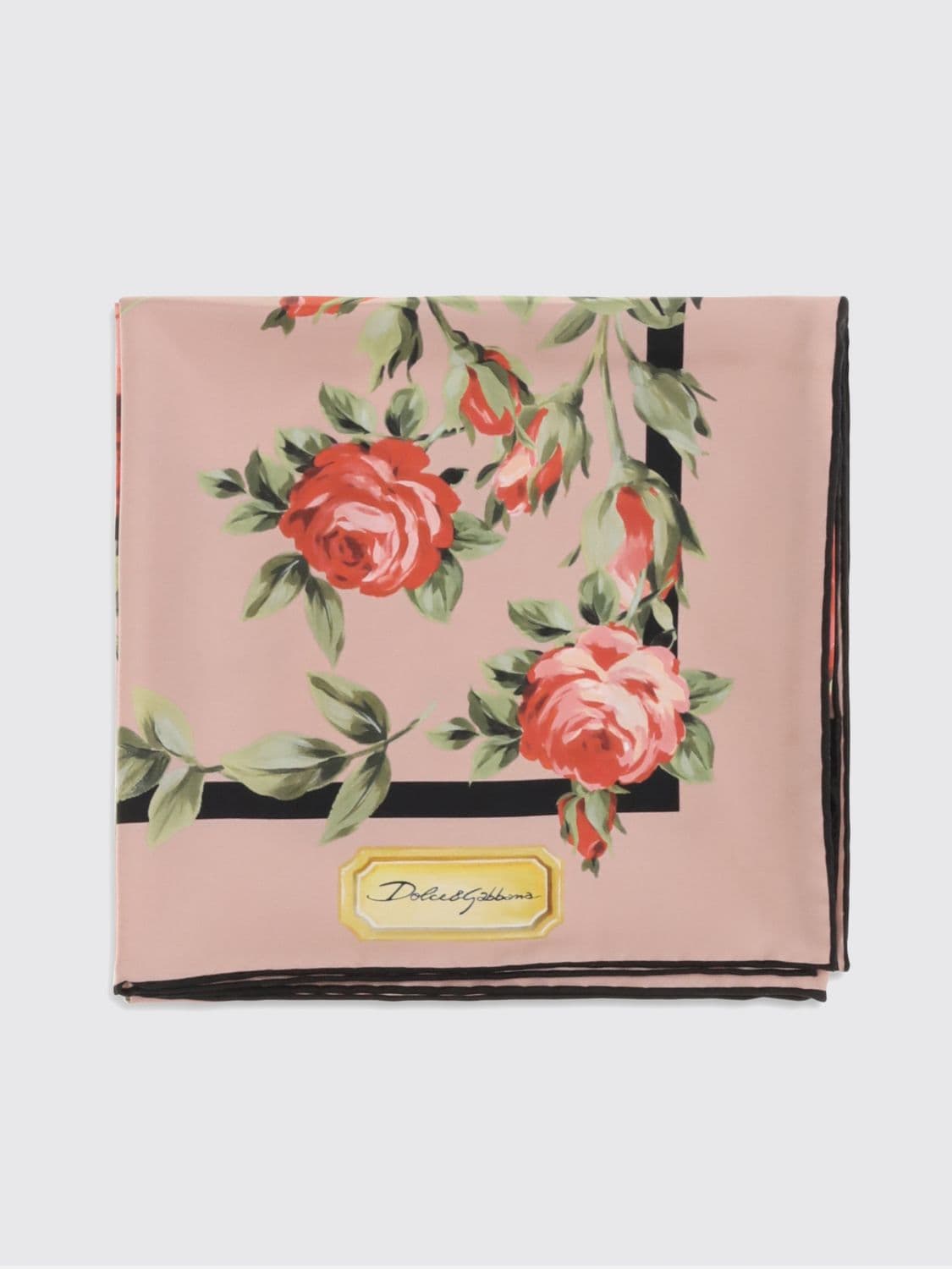 Dolce & Gabbana Neck Scarf Woman color Pink · OS