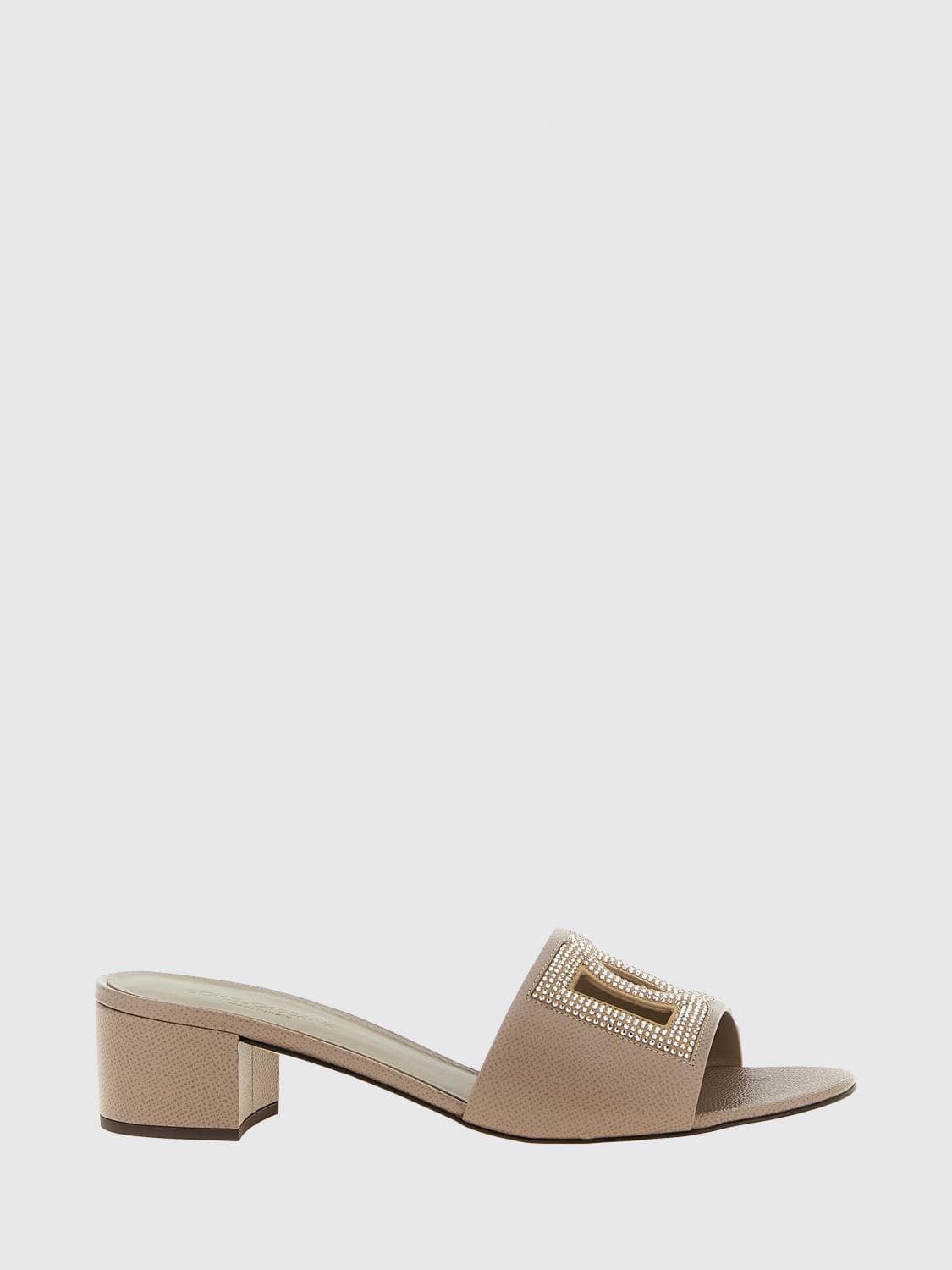 Dolce & Gabbana Heeled Sandal Woman color Grey