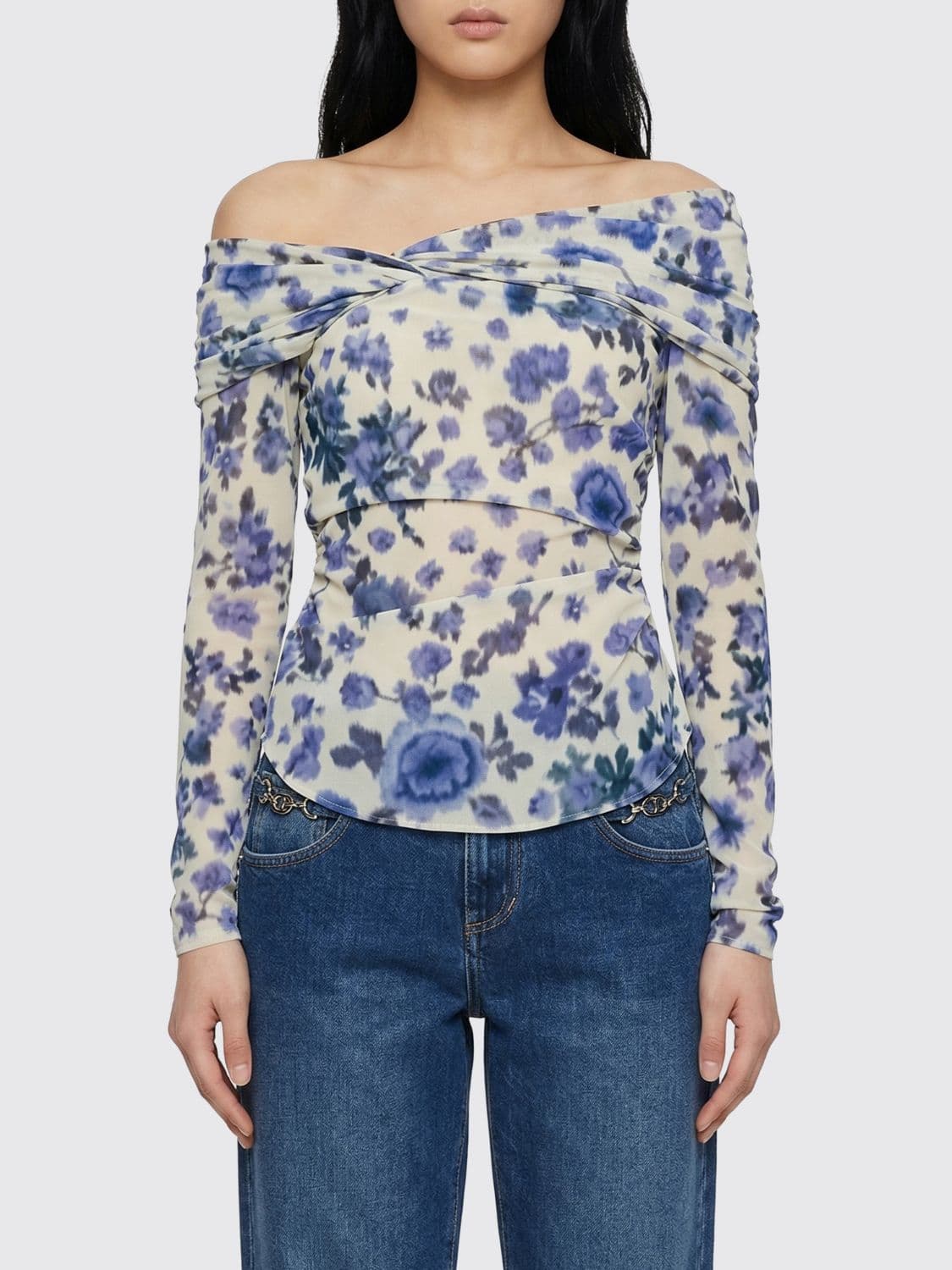Isabel Marant Top Woman color Blue