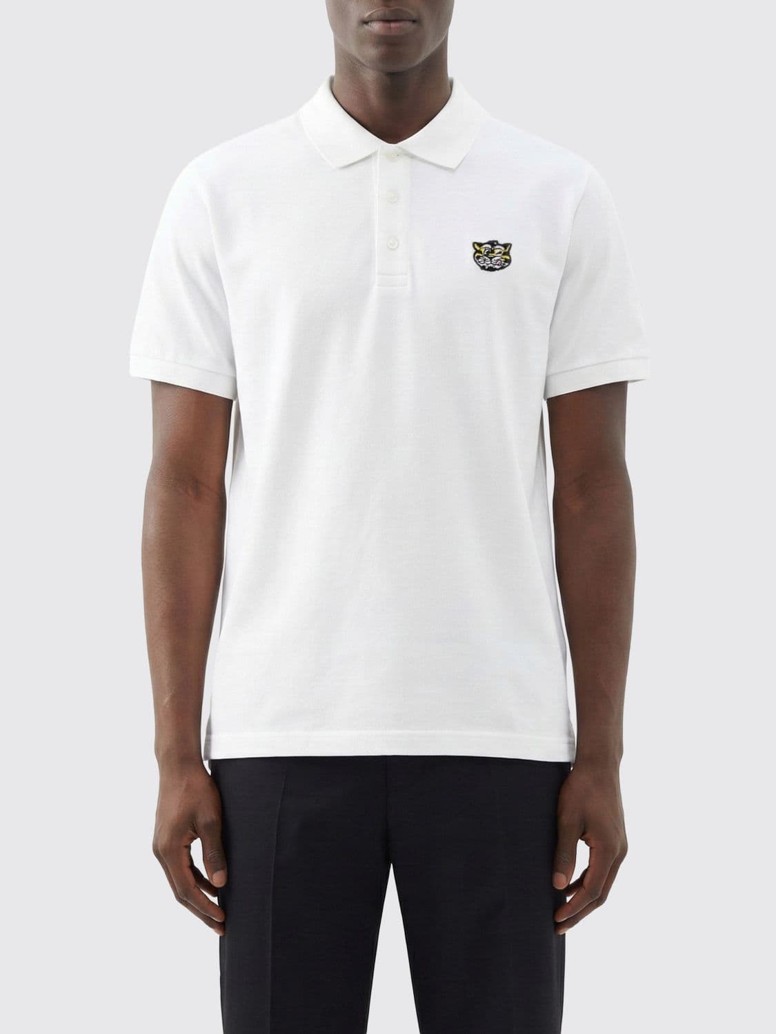 Kenzo Polo Shirt Men color White