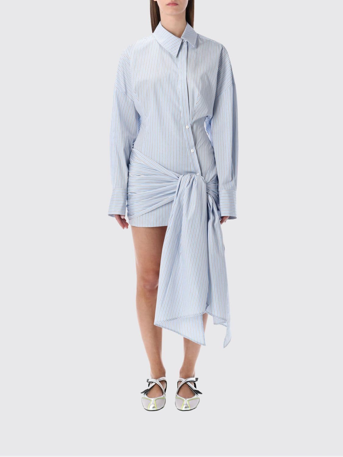The Attico Dress Woman color Blue