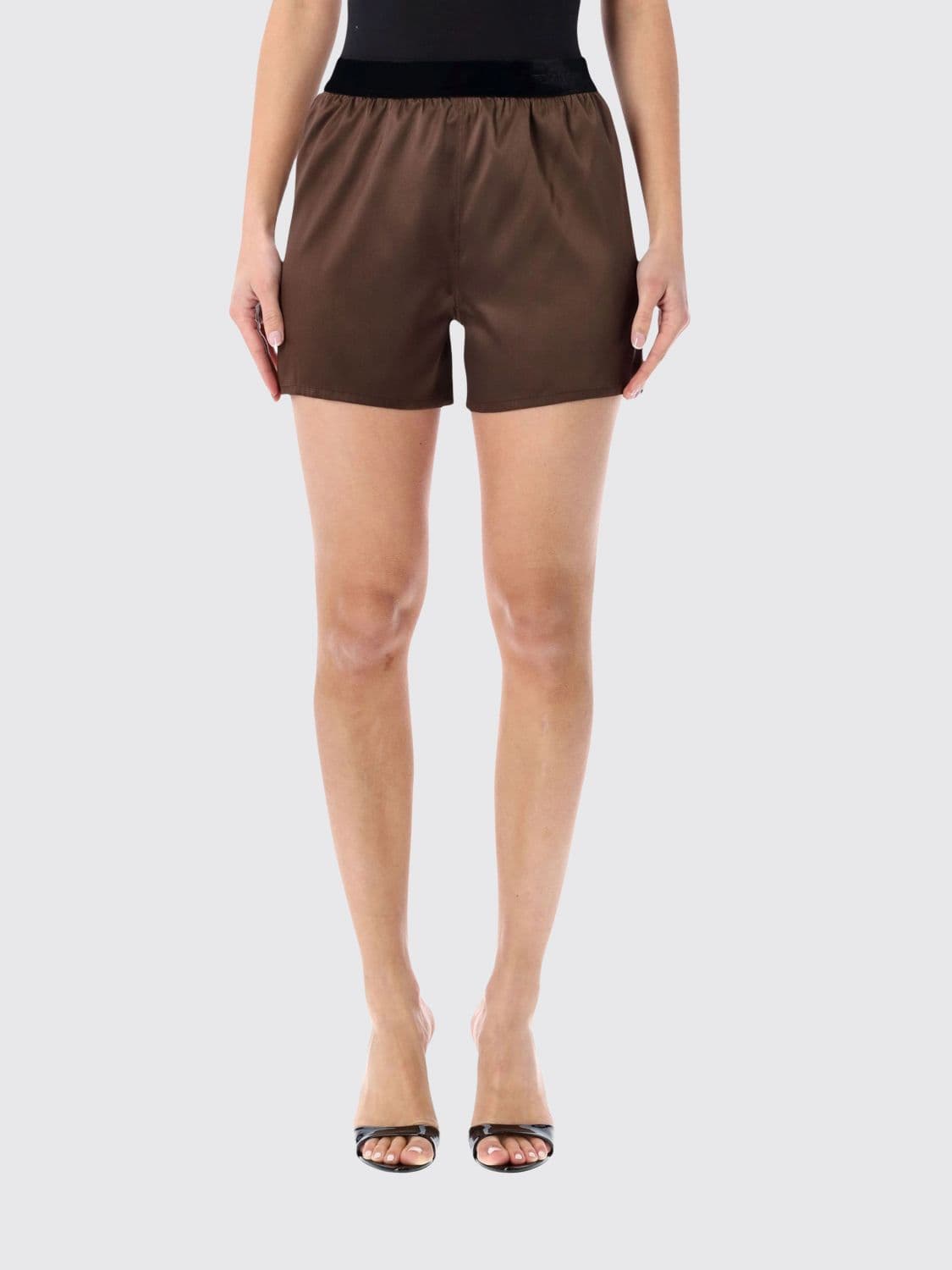 Tom Ford Shorts Woman color Brown